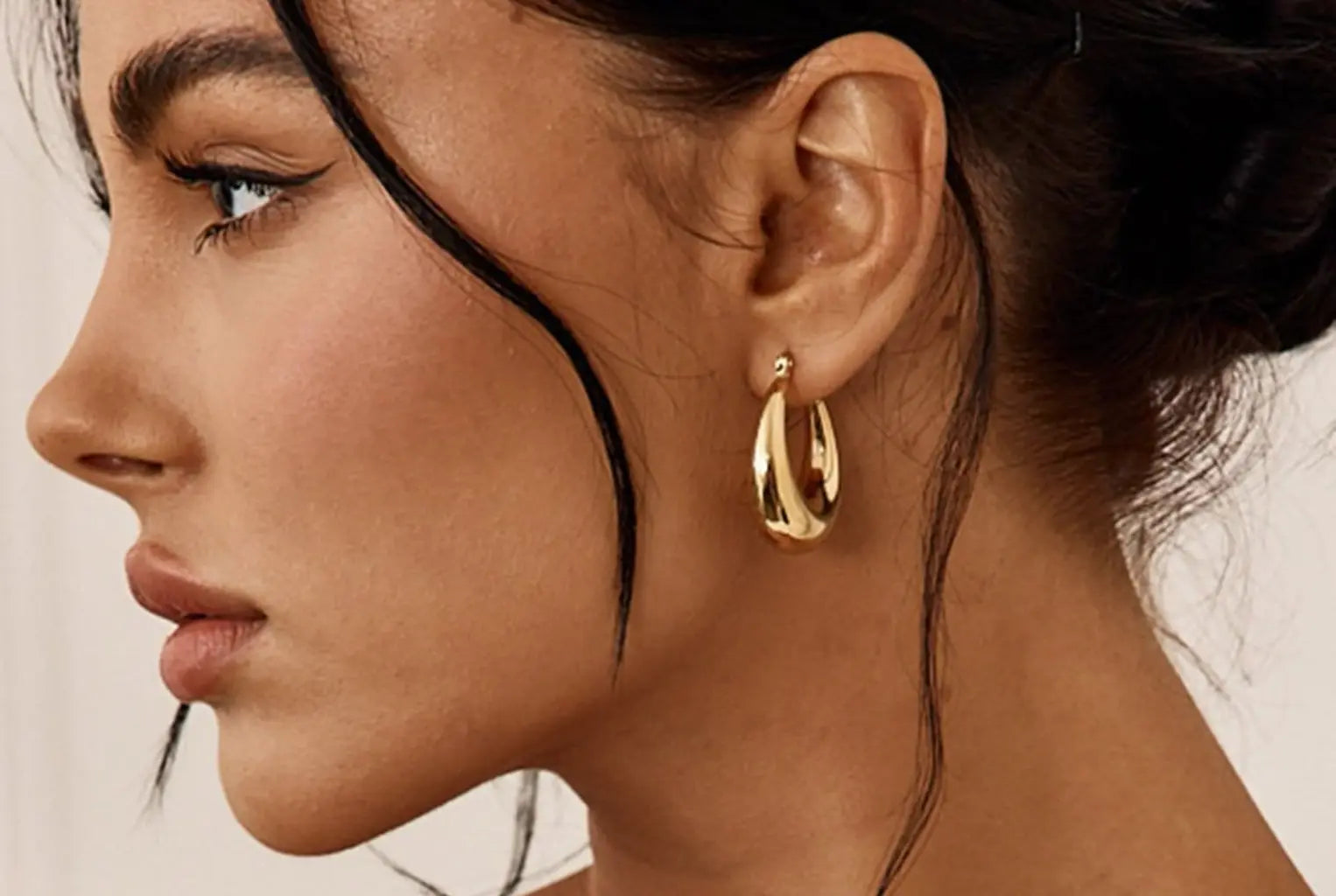 Are Gold Hoops in Style Mh Elegance