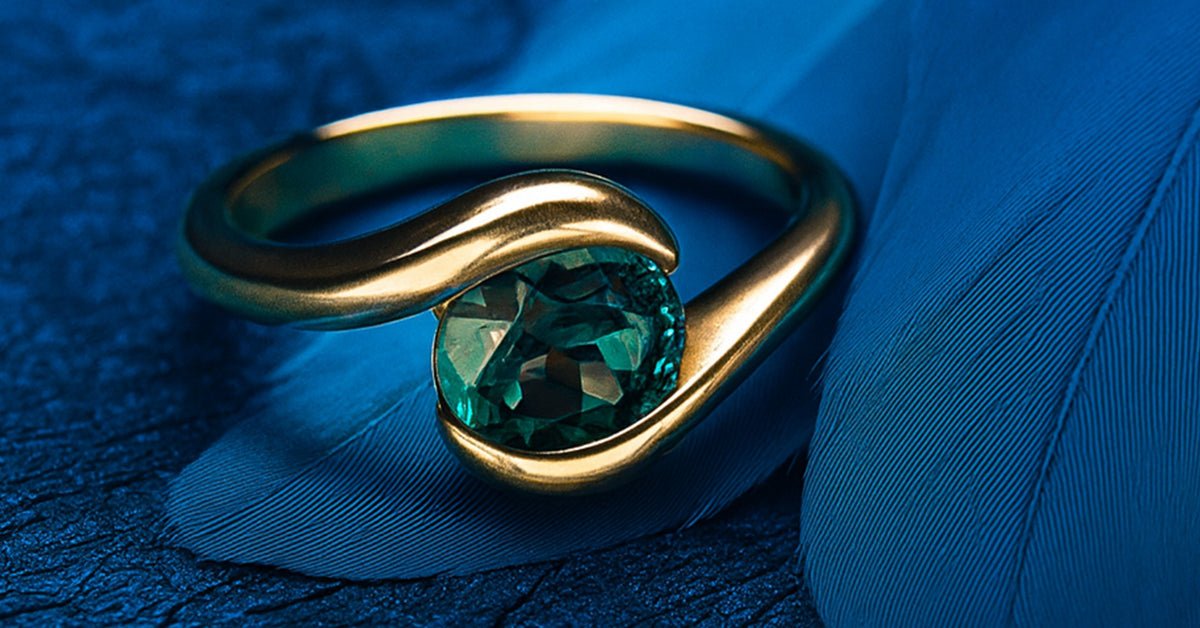 Aquamarine Bloodstone Ring: The Perfect March Birthstone Combination - MH ELEGANCE
