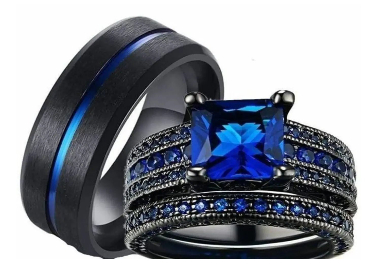 Black Wedding Rings Meaning: What Your Bold Choice Really Says About Your Love - MH ELEGANCE