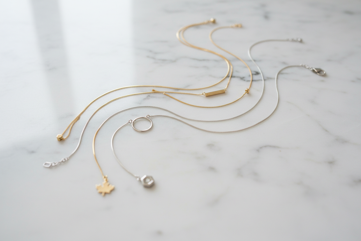 Guide Complet des Bijoux Minimalistes en Or 2026 : Chaînes Délicates, Bracelets Simples et Élégance Épurée