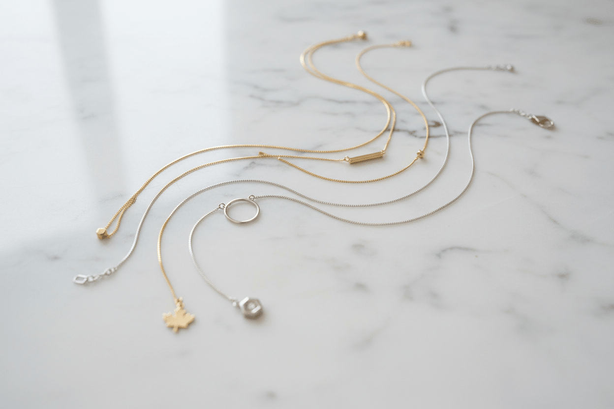Guide Complet des Bijoux Minimalistes en Or 2026 : Chaînes Délicates, Bracelets Simples et Élégance Épurée - MH ELEGANCE
