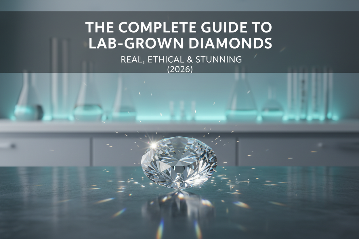 The Complete Guide to Lab-Grown Diamonds: Real, Ethical & Stunning (2026)