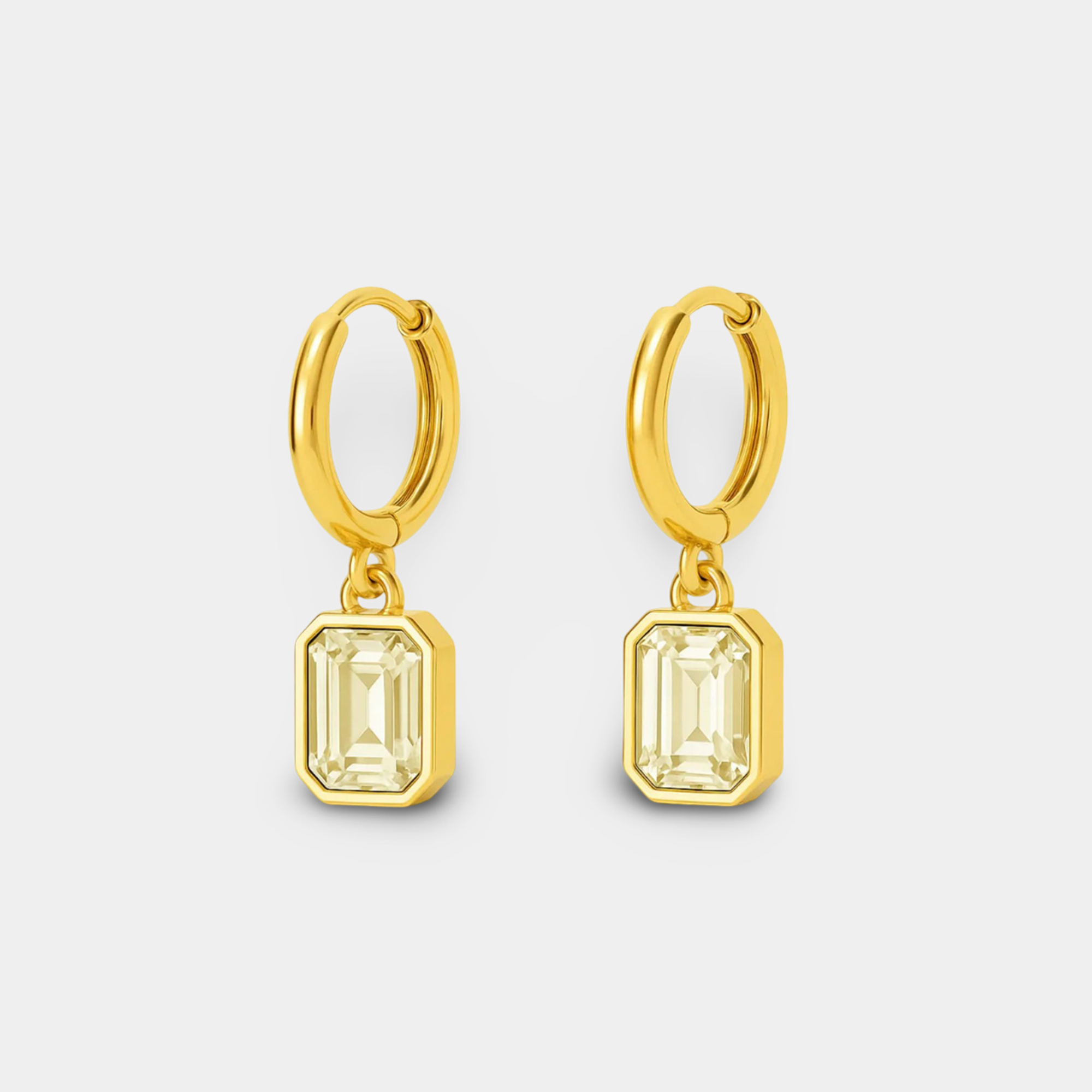 14K Gold Dangle Earrings