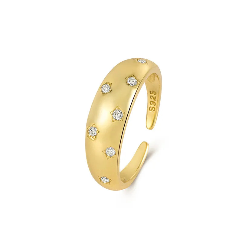 Celestial Starburst Ring