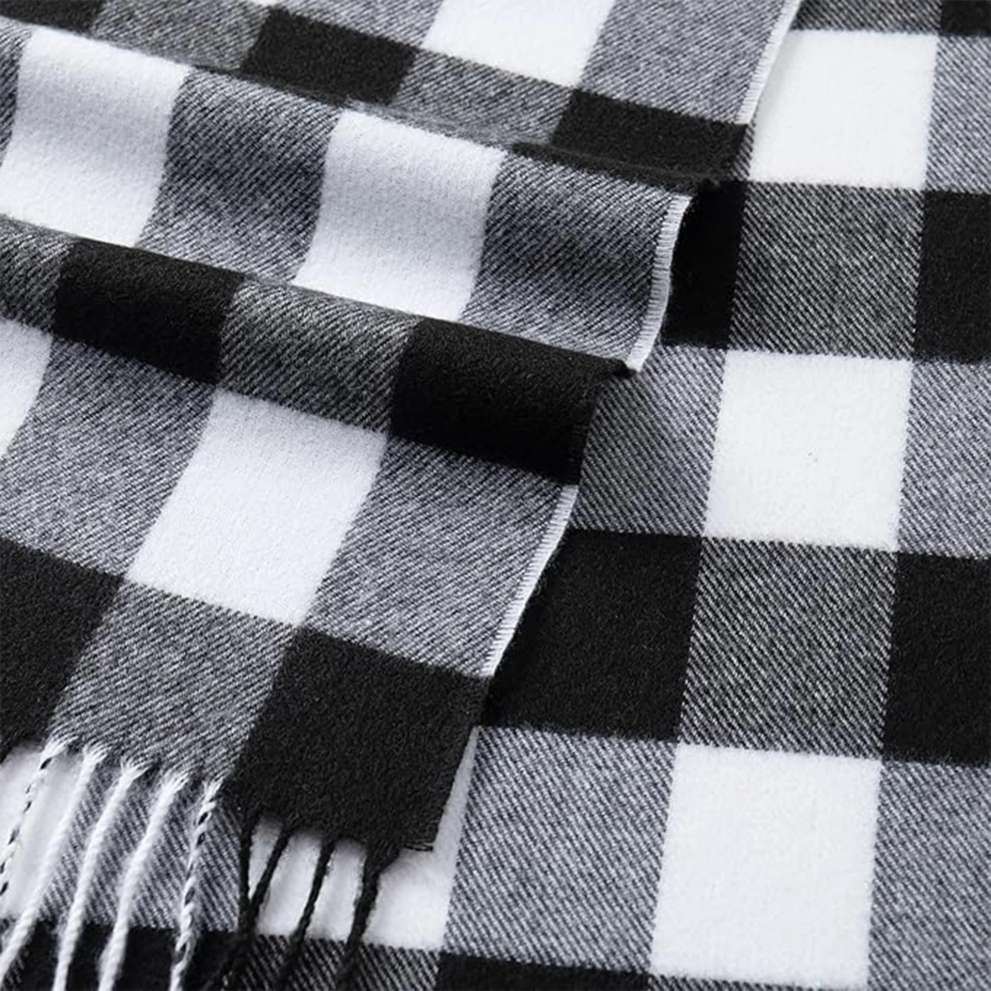 Ultra-Soft Buffalo Plaid Scarf