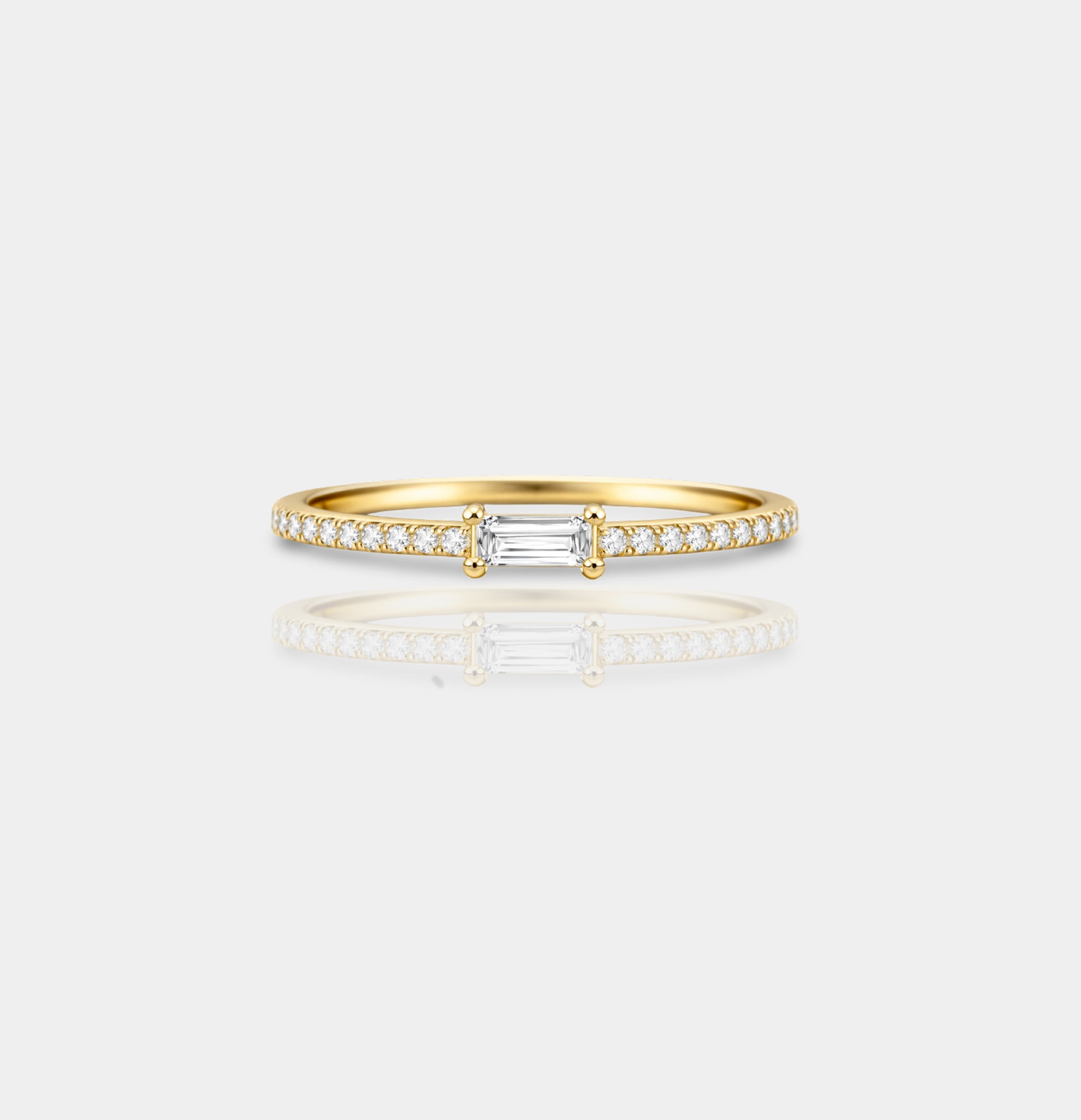 Celeste Spark Baguette Eternity Ring