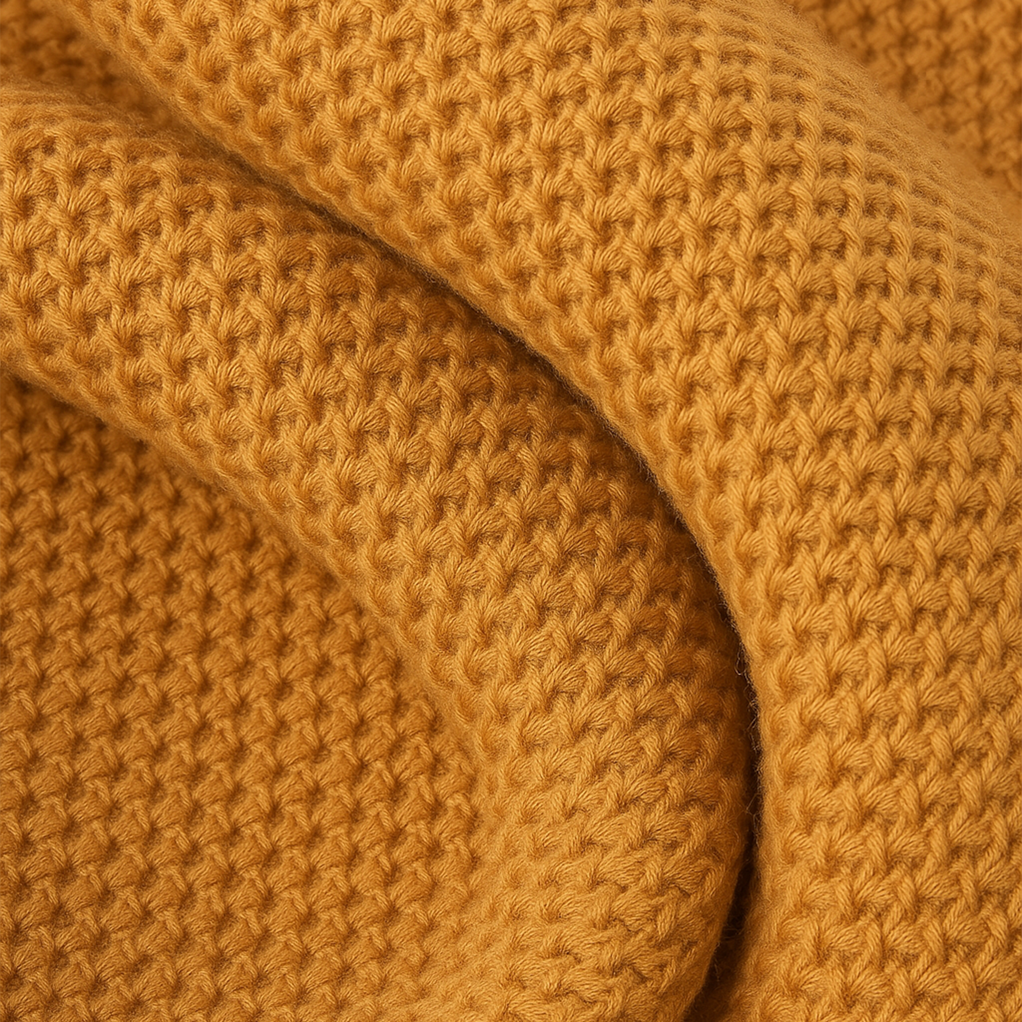 Long Chunky Knit Winter Scarf