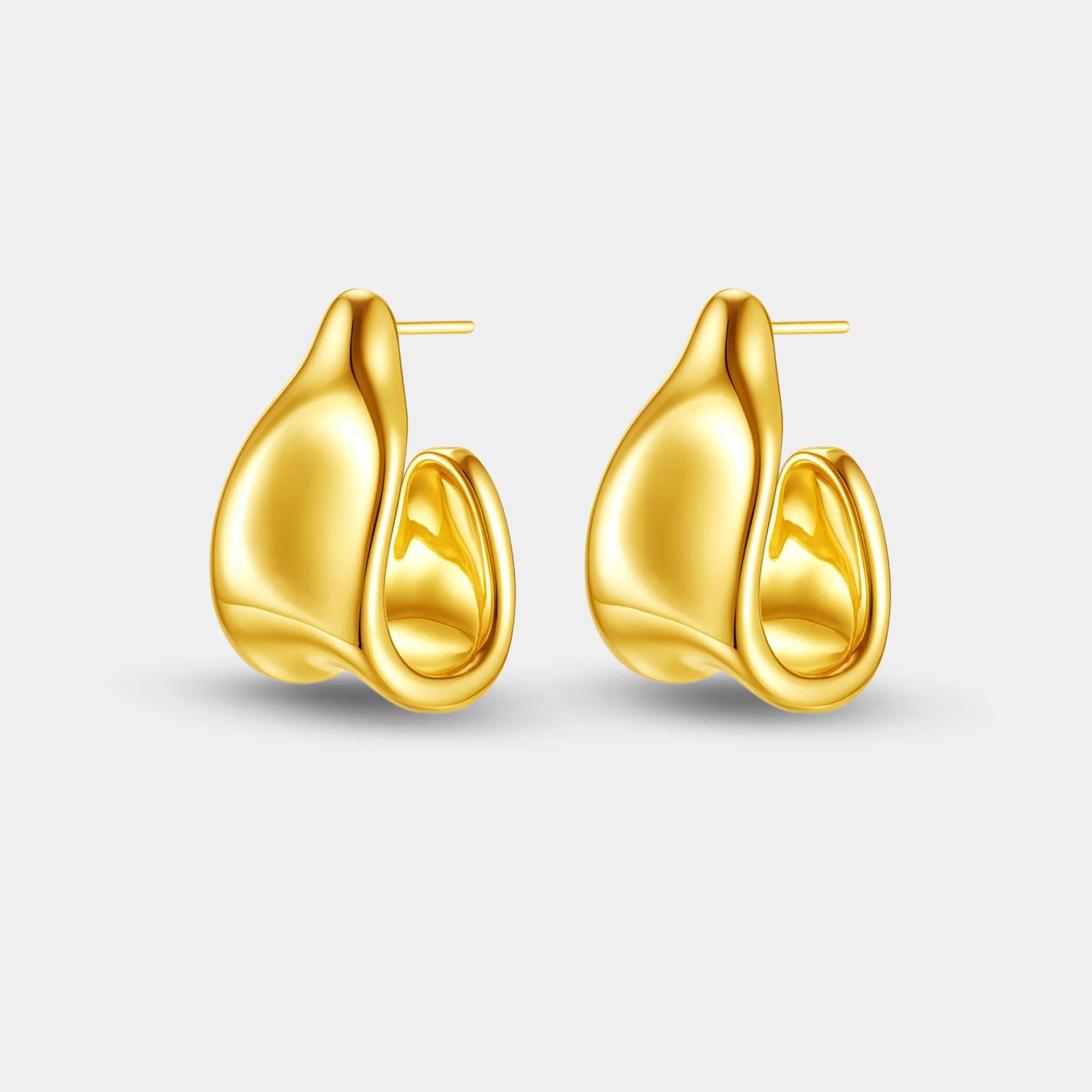 Trapezoid Chunky Earrings