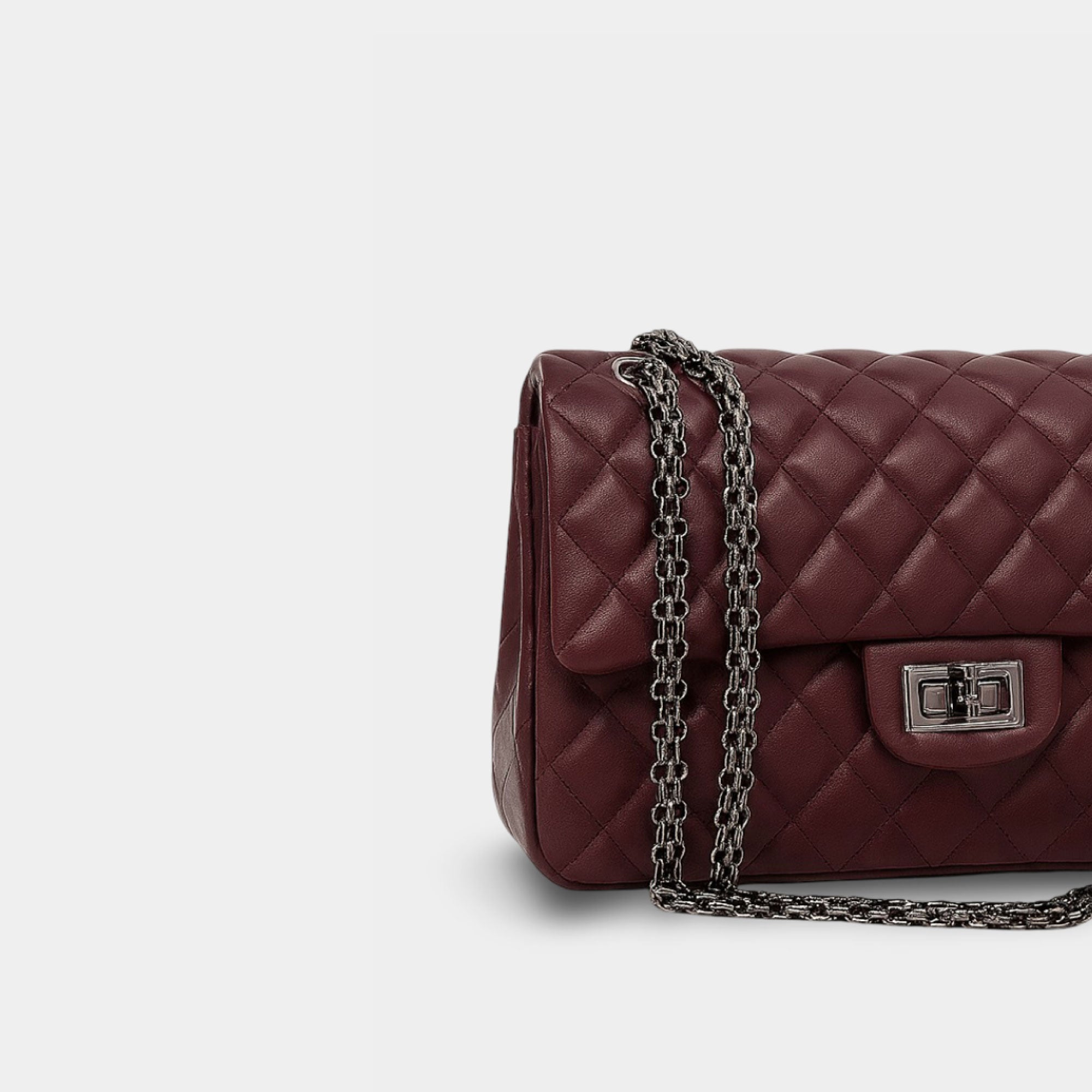 Quilted Leather Crossbody Bag