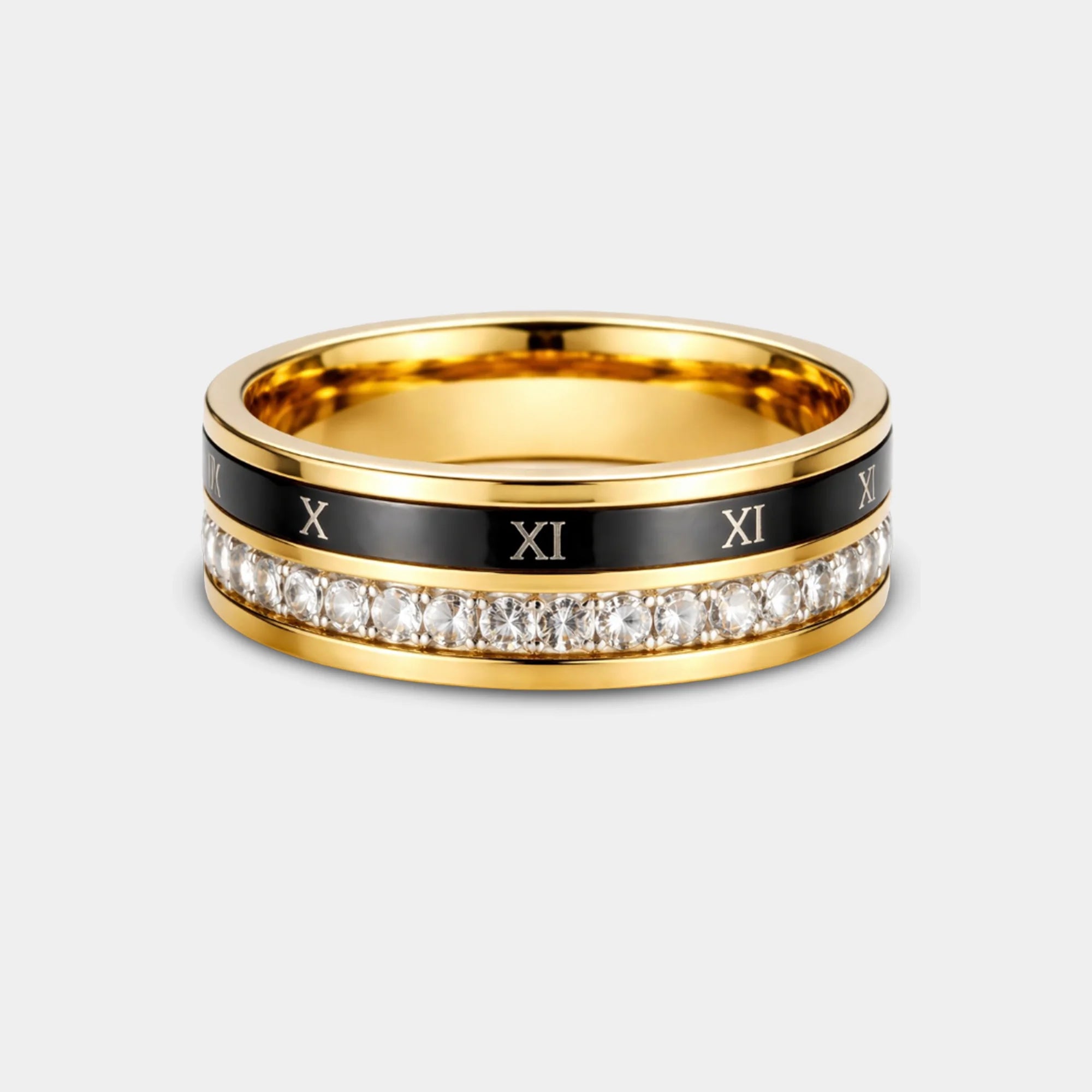Roman Numeral Spinner Ring