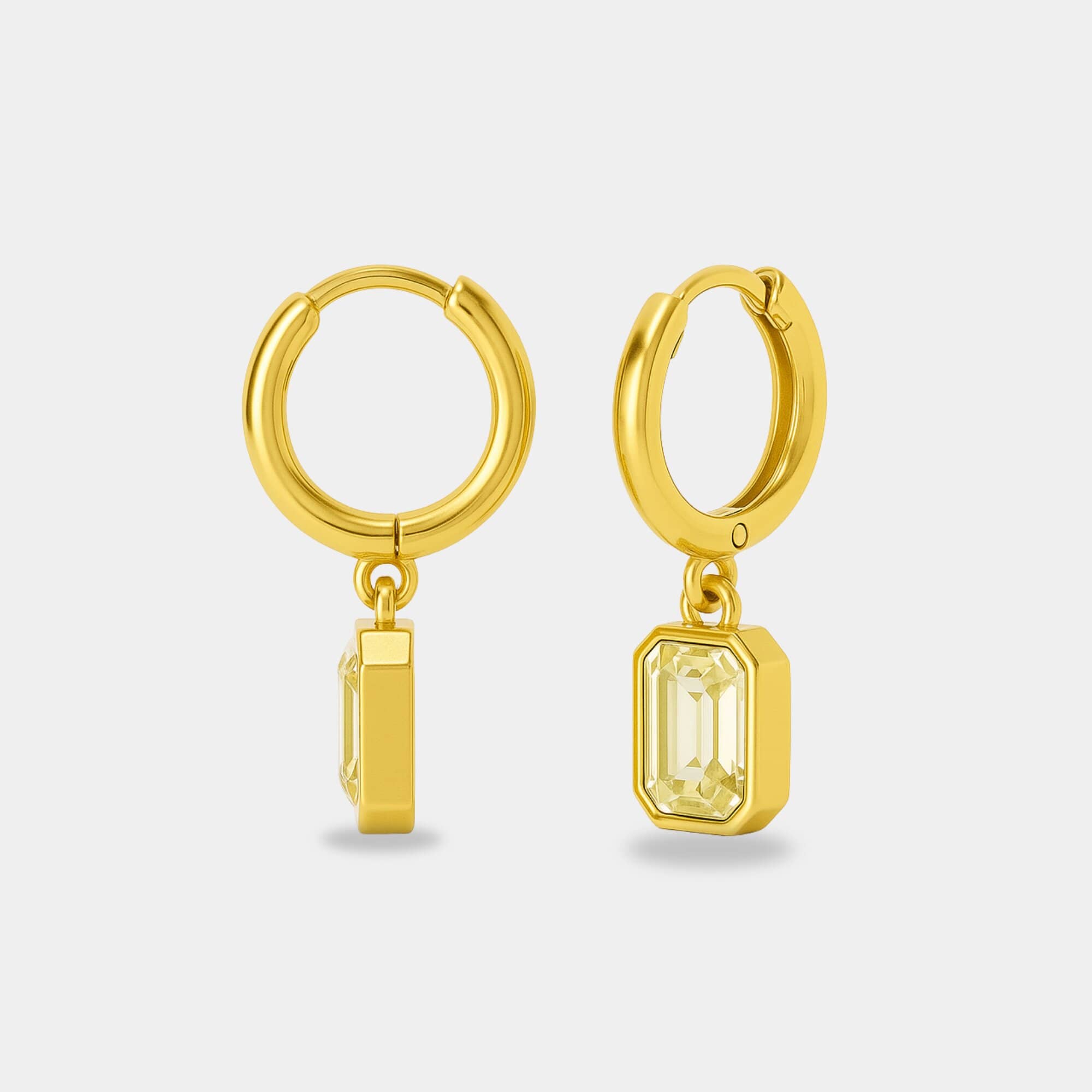 14K Gold Dangle Earrings