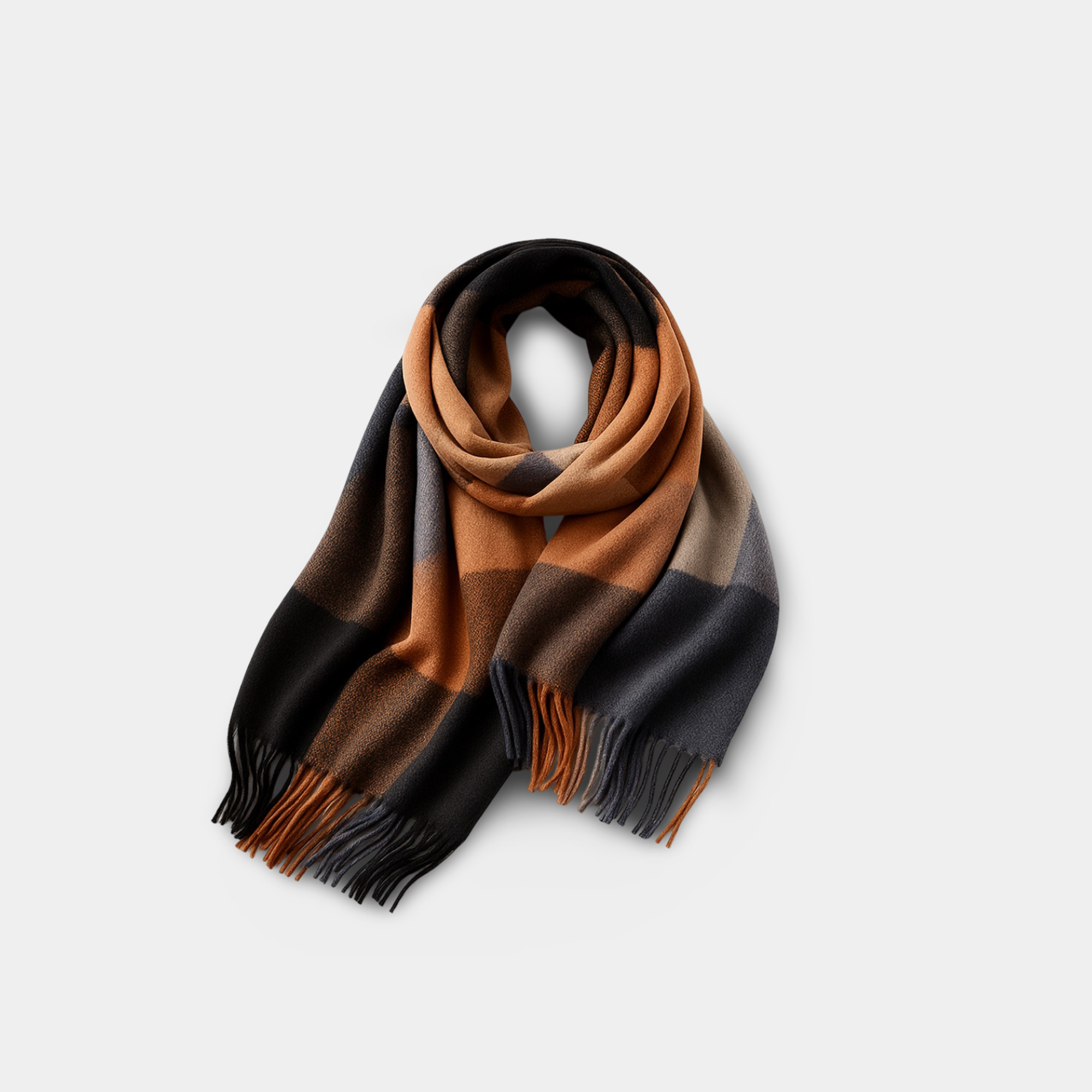 Women’s Chunky Oversized Plaid Scarf