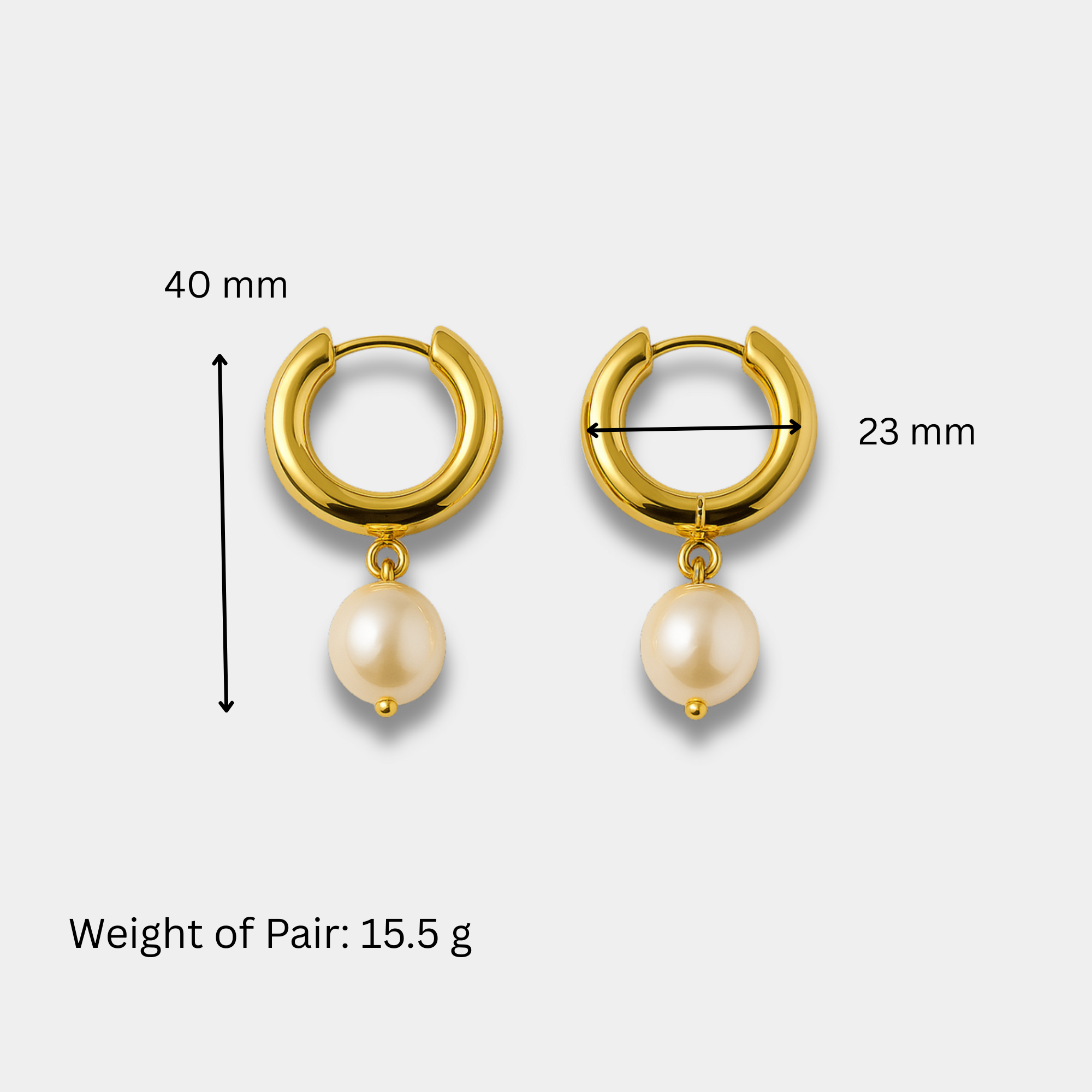Goldie & Pearl Hoops