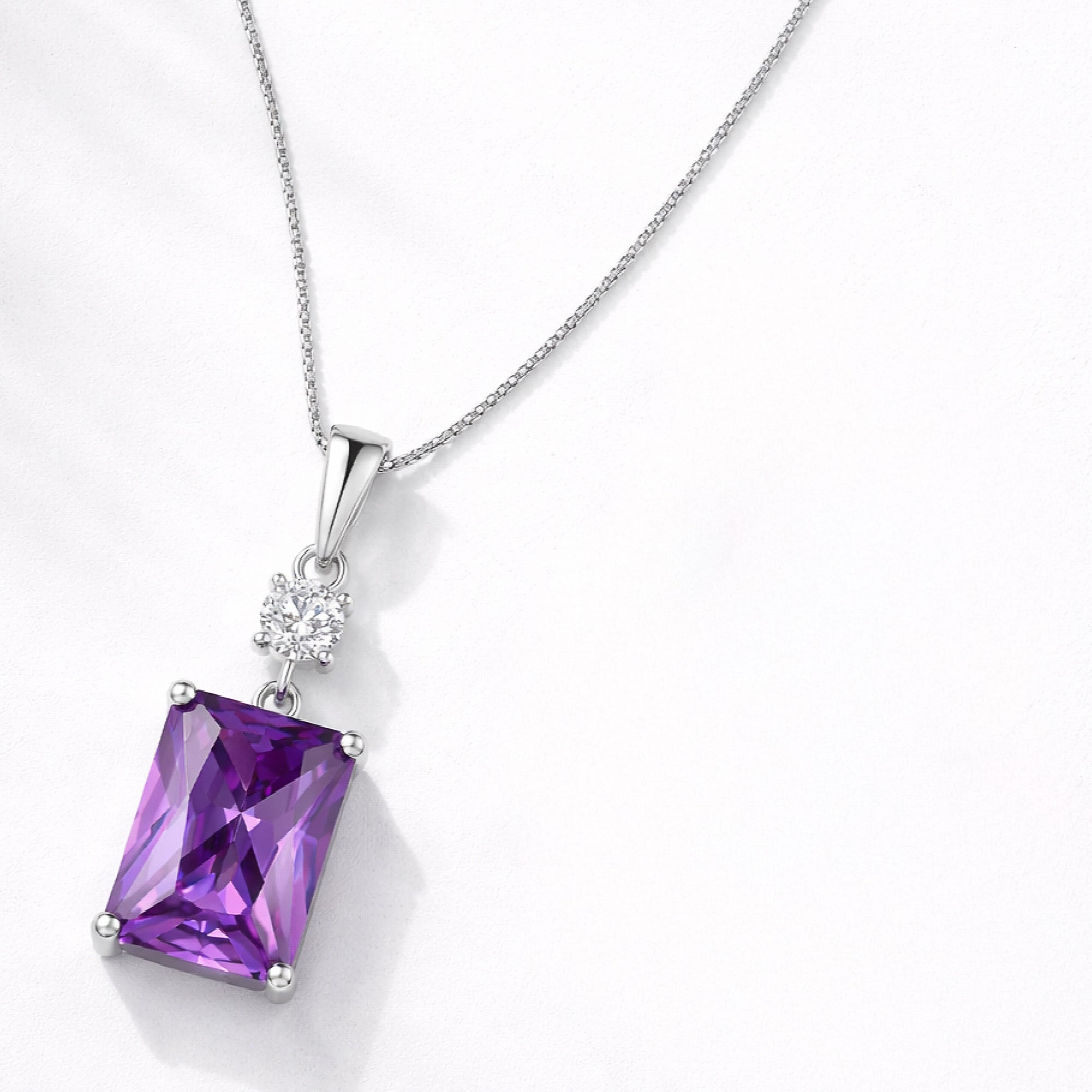 Collier en argent sterling céleste