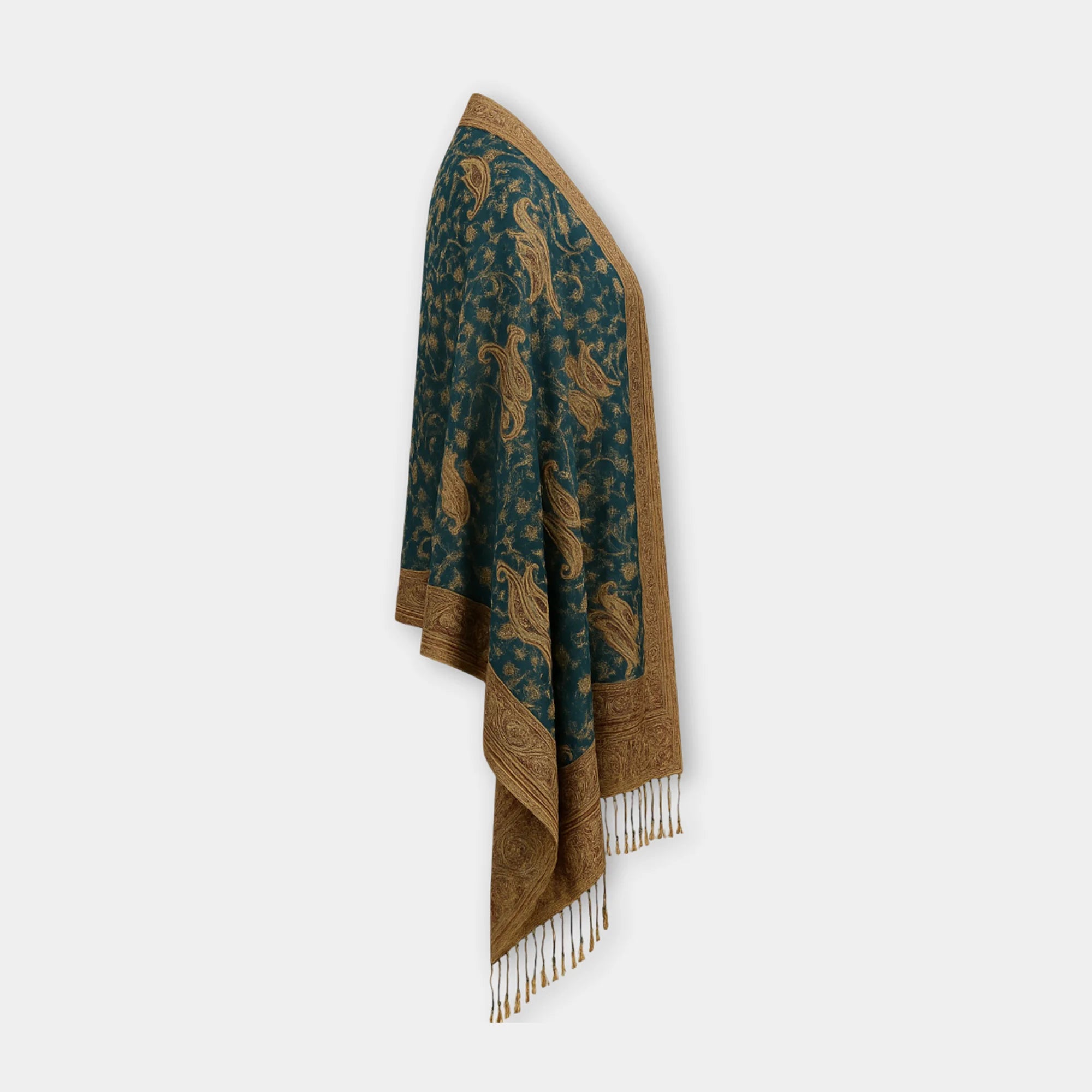 Reversible Paisley Pashmina Shawl