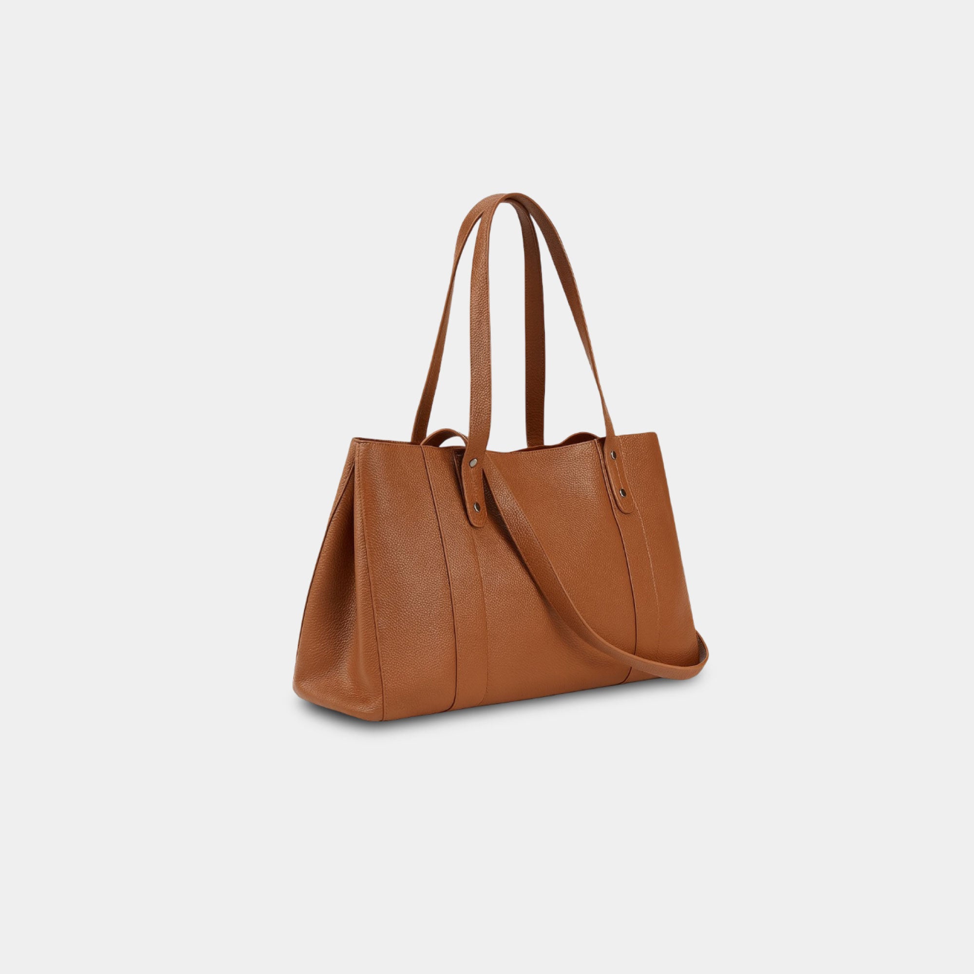 Leather Laptop Tote Bag