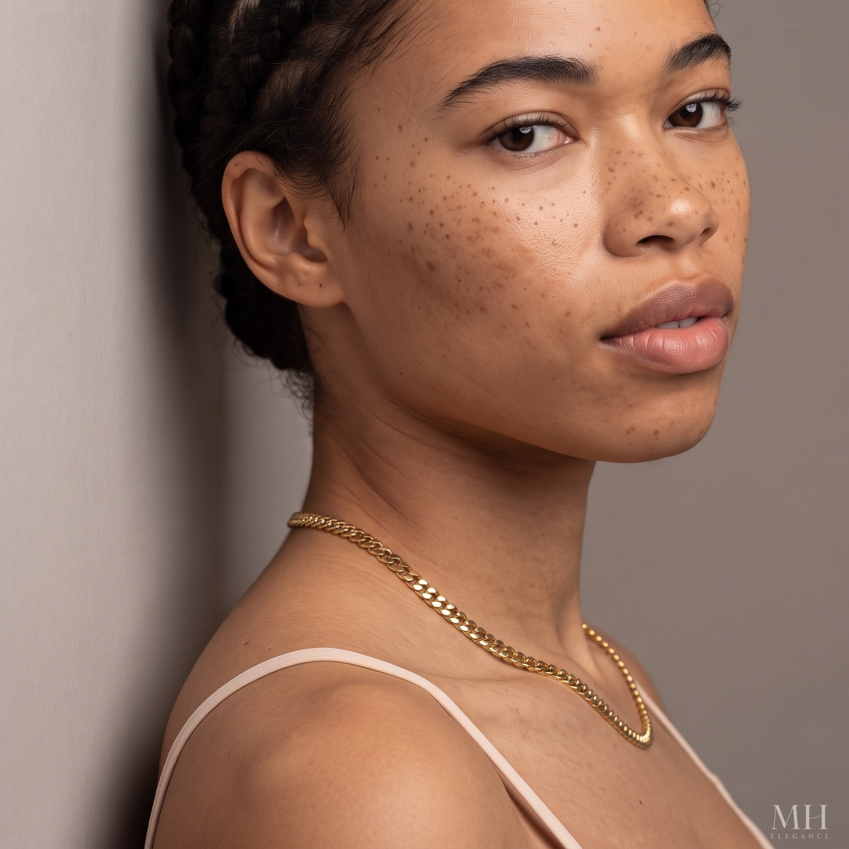 Diamond-Cut Cuban Link Chain | 18K Gold-Plated 5mm Sterling Silver – MH Elegance