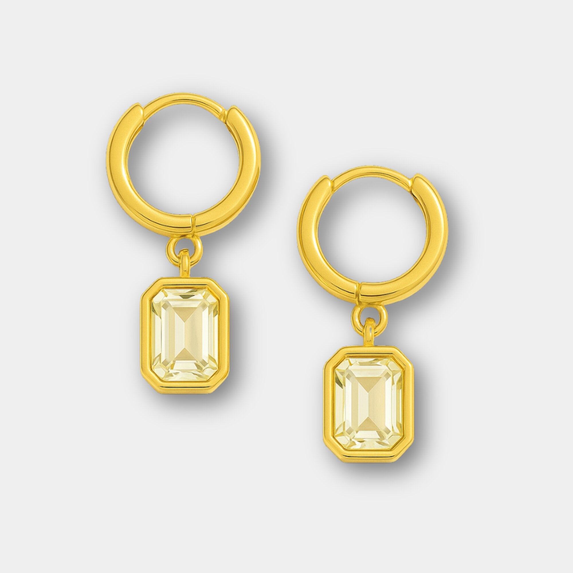 14K Gold Dangle Earrings
