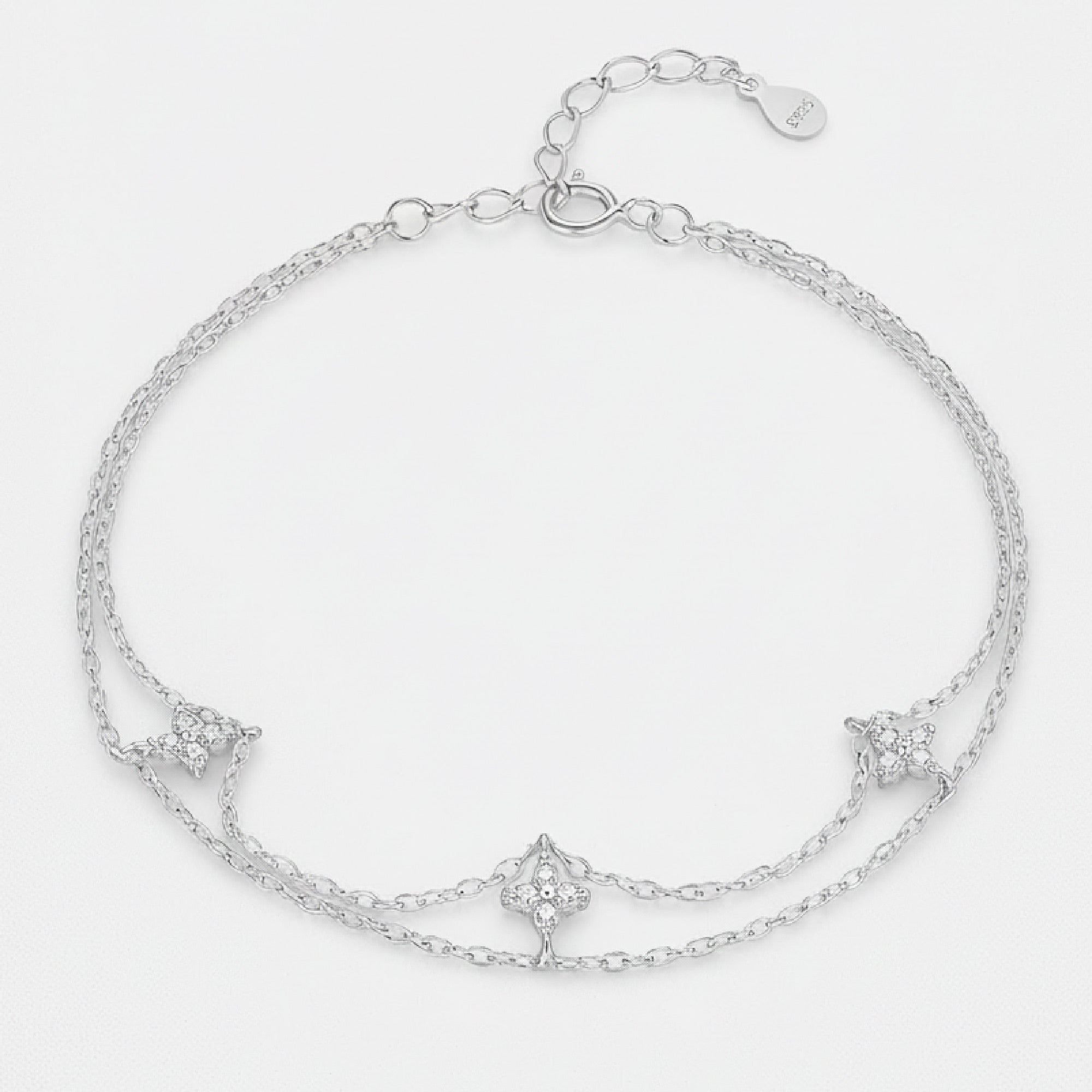 Sterling Silver Radiant Star Bracelet