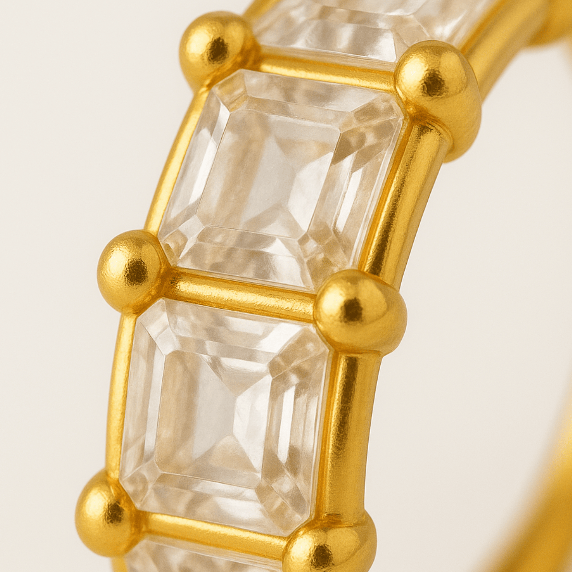 Prism Crown Hoops