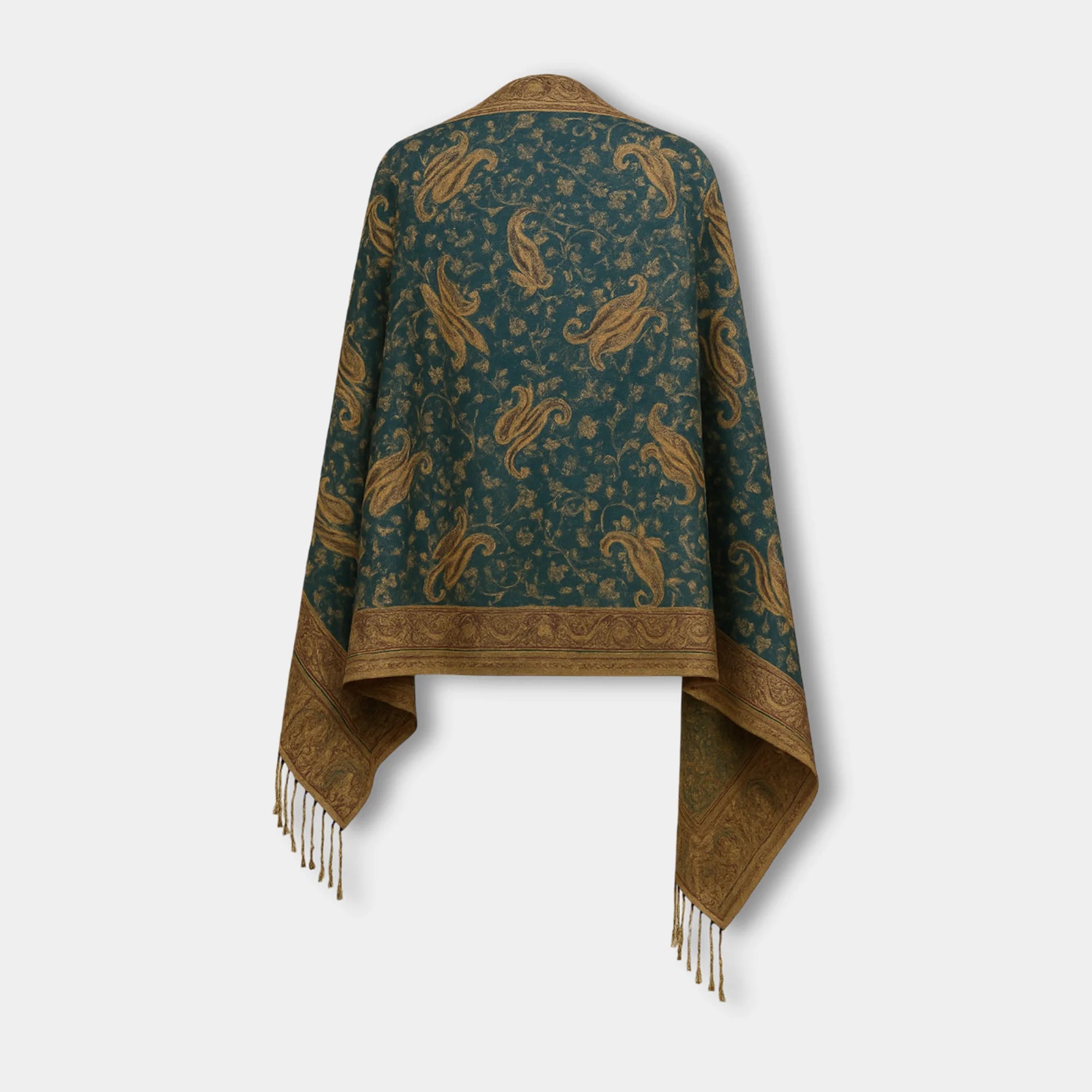 Reversible Paisley Pashmina Shawl