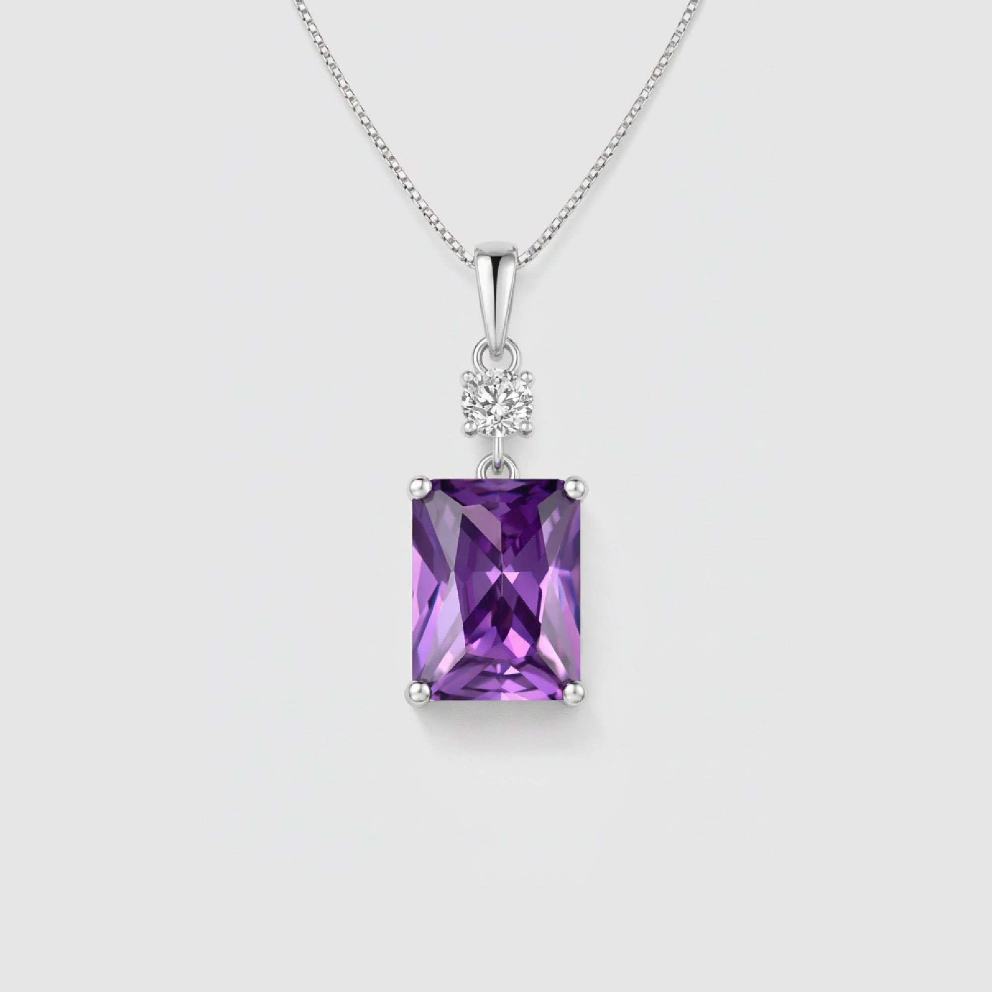 Collier en argent sterling céleste
