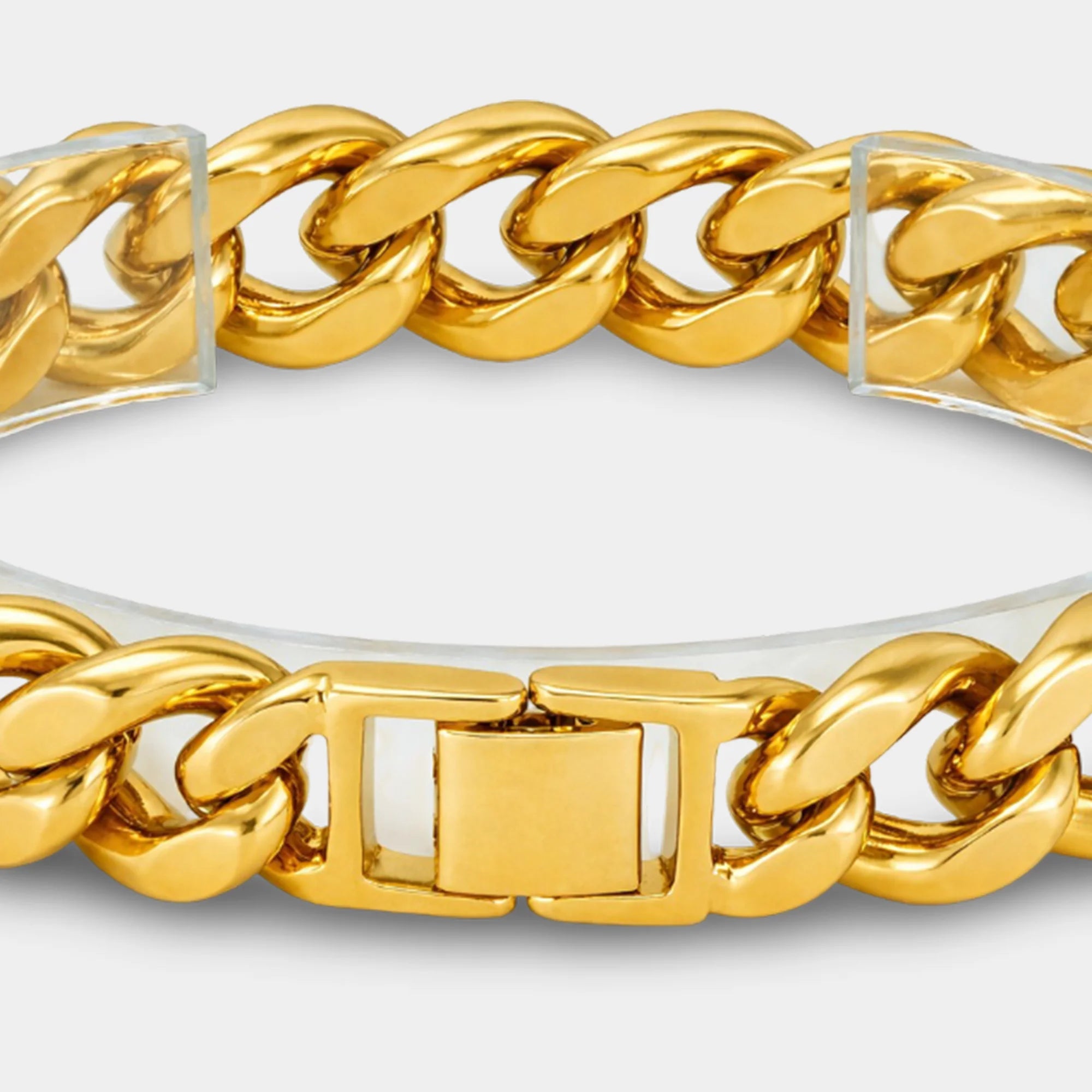 Miami Curb Cuban Link Chain Bracelet