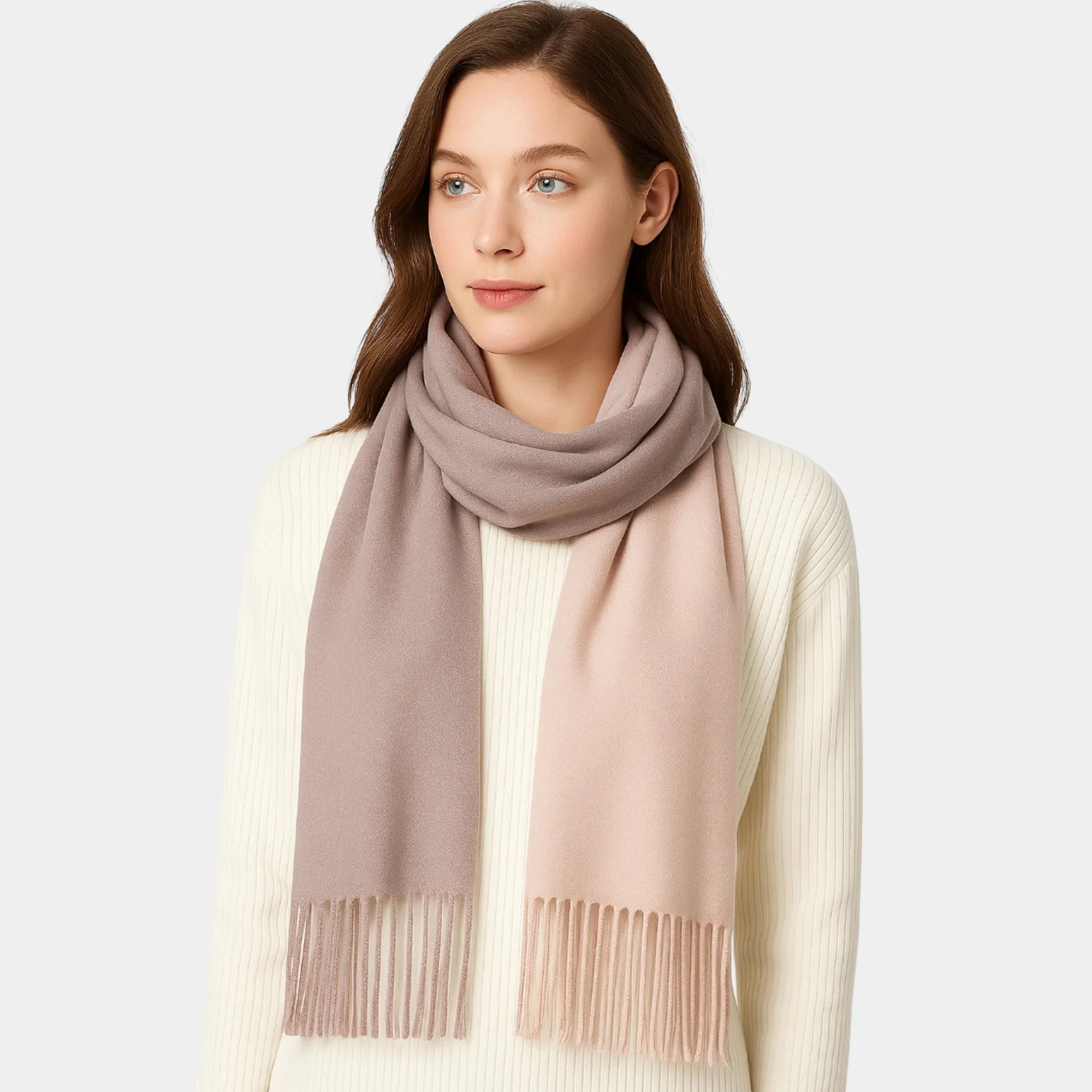 Light Pink &Thistle Winter Scarf