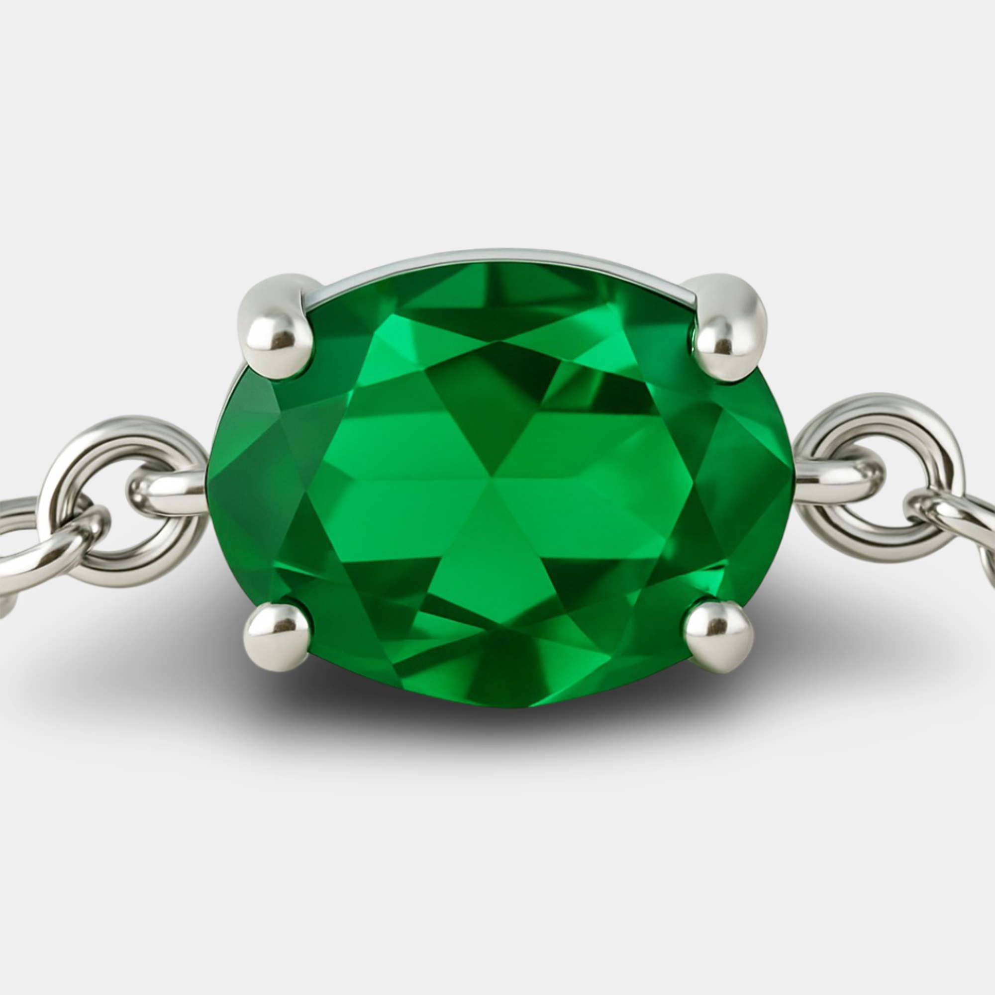 Aria Nano Emerald Bolo Bracelet