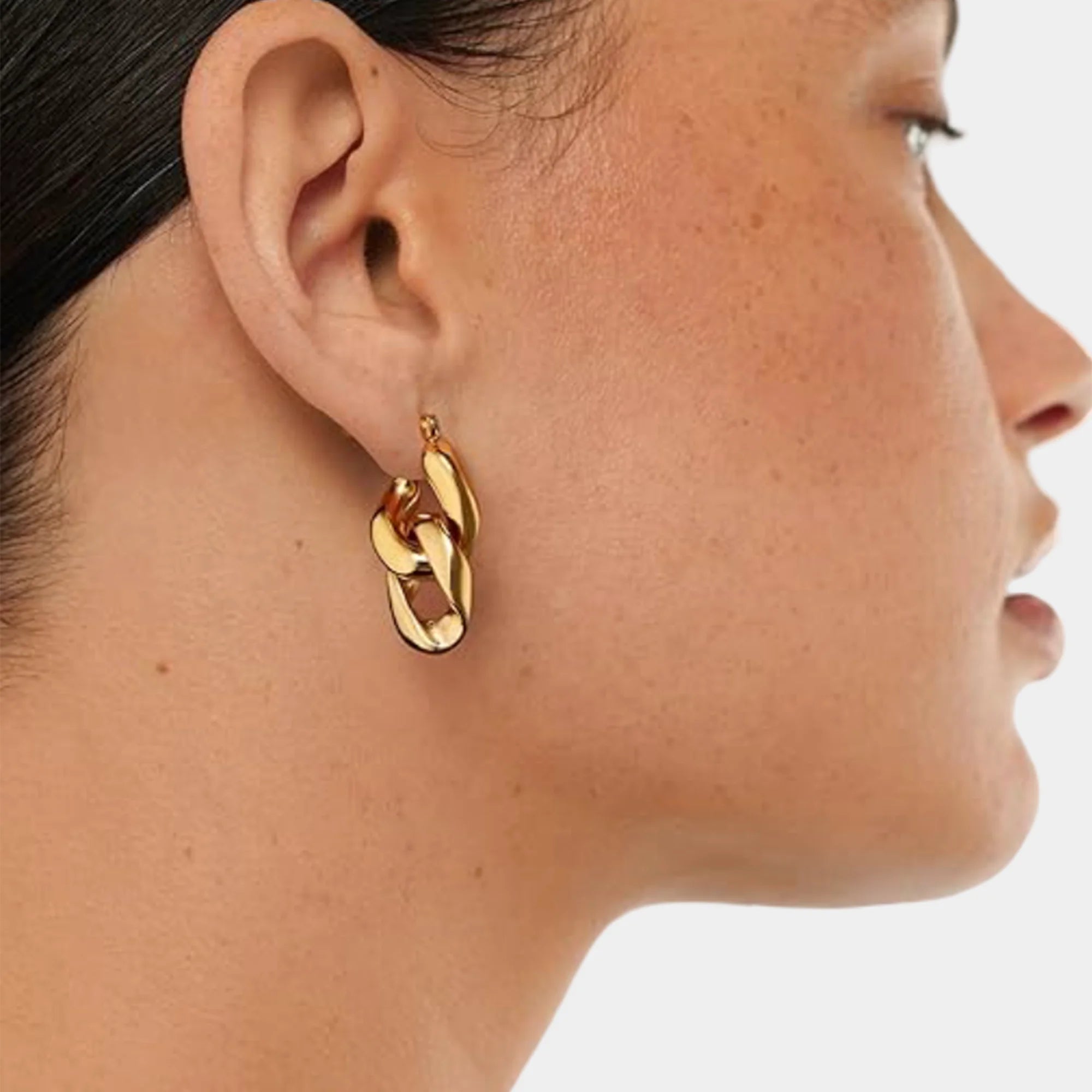 Geometric Dangle Hoops