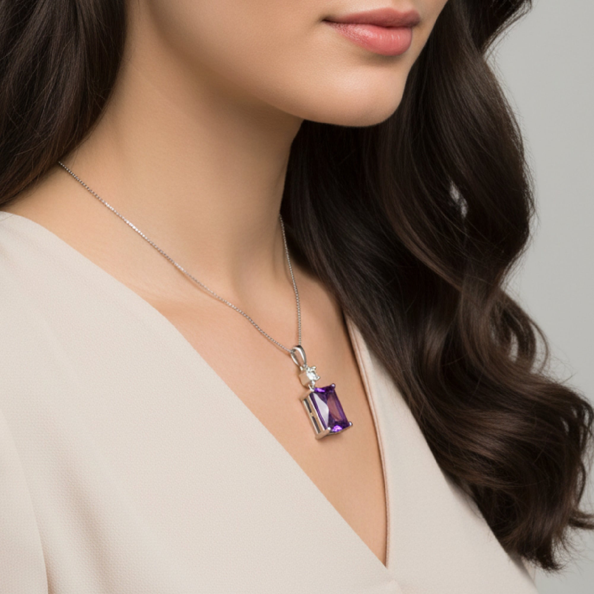 Collier en argent sterling céleste