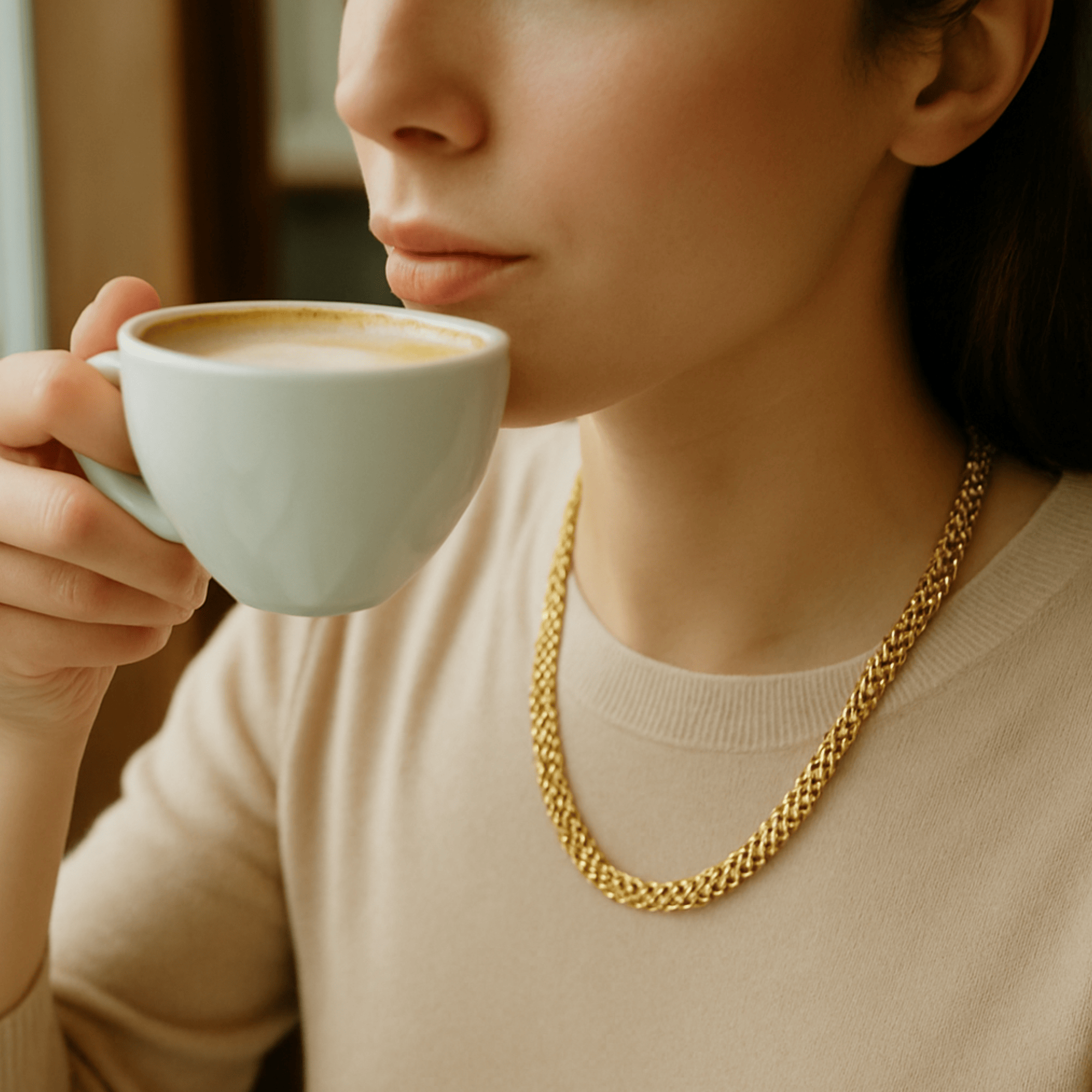 Gold Wheat Chain - MH ELEGANCE