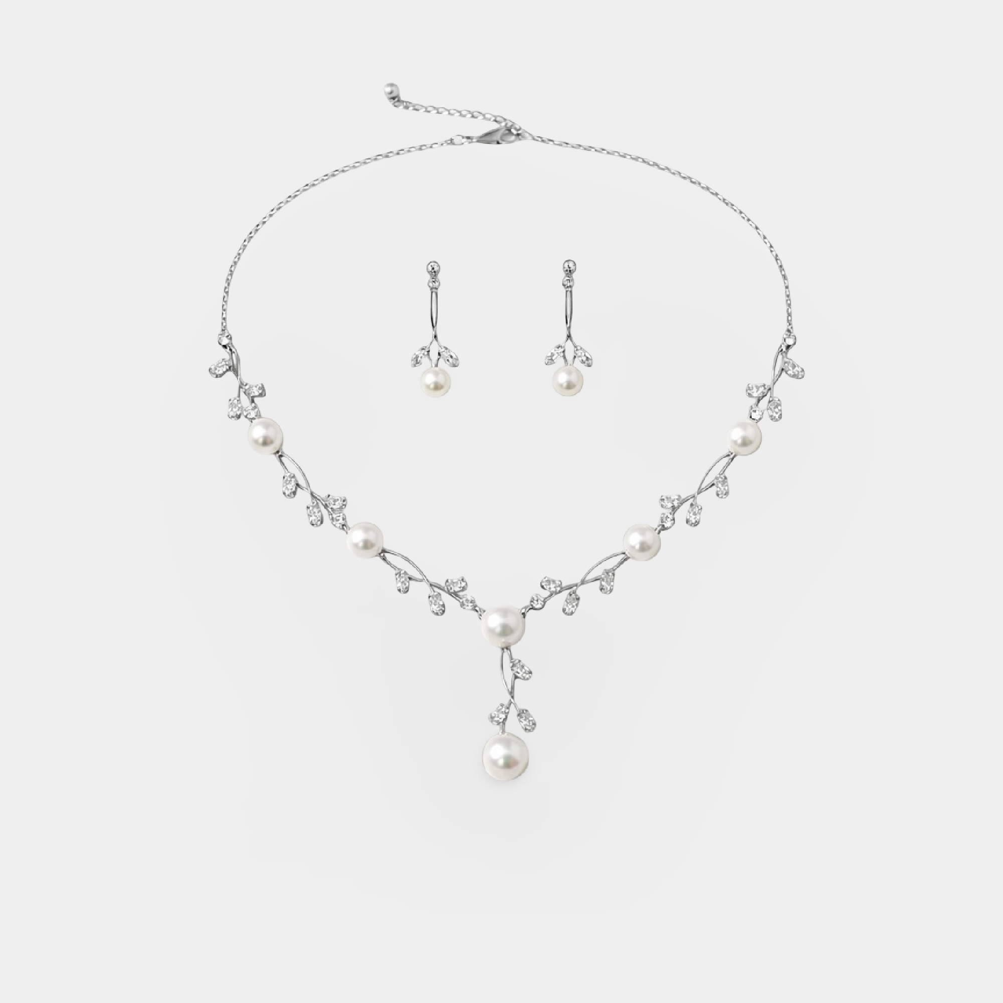 Aurora Bloom Luxury Bridal Jewelry Set