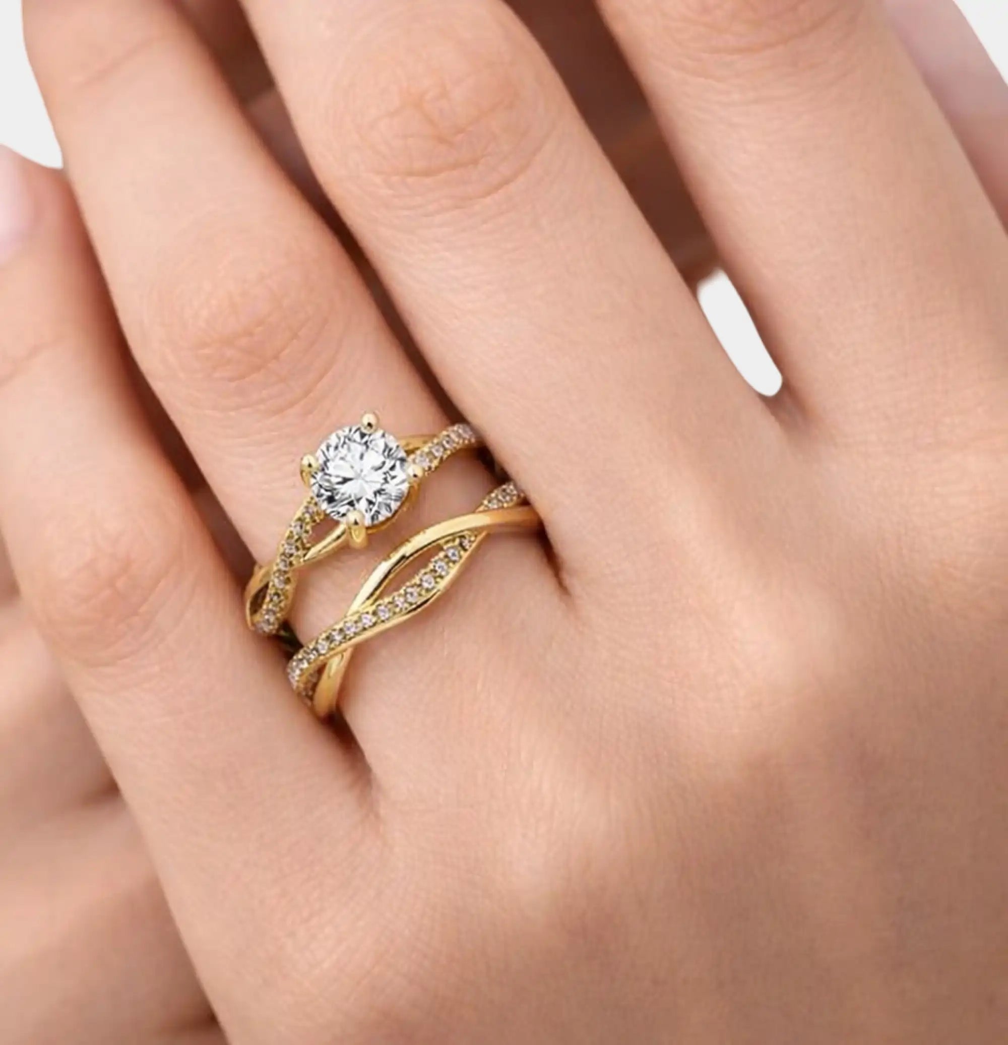 Parure de mariage Royal Promise en argent sterling