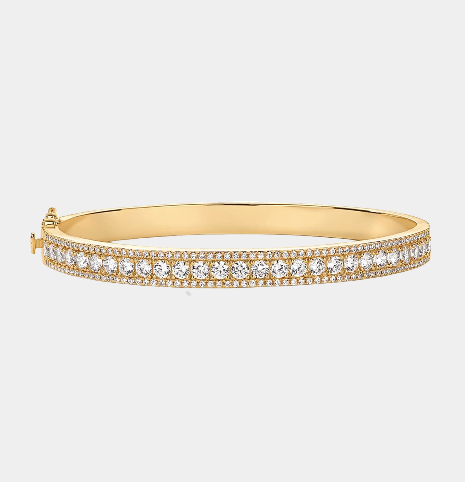 14K Gold Lumière Élégance Love Bracelet