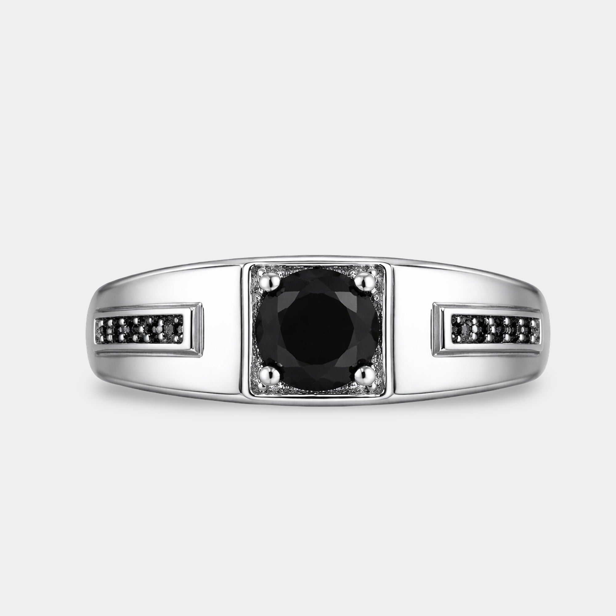 Sterling Silver Elite Spark Wedding Ring