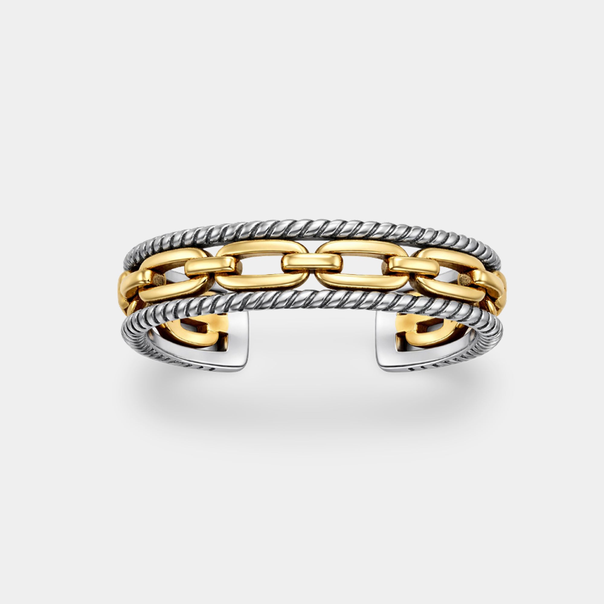 Bague en argent avec breloque cadenas vintage réglable | Style antique | Symbolique – MH ELEGANCE