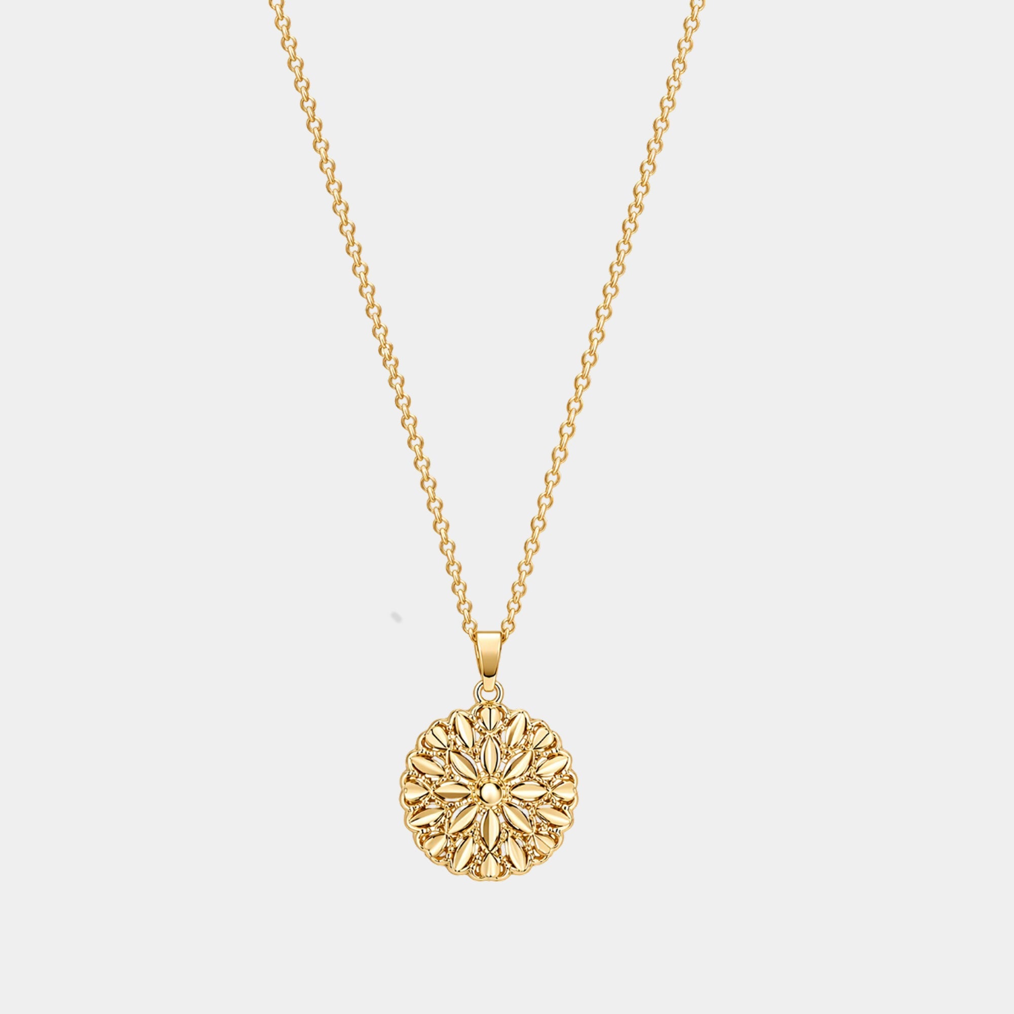 14K gold-plated butterfly heart pendant necklace symbolic jewelry