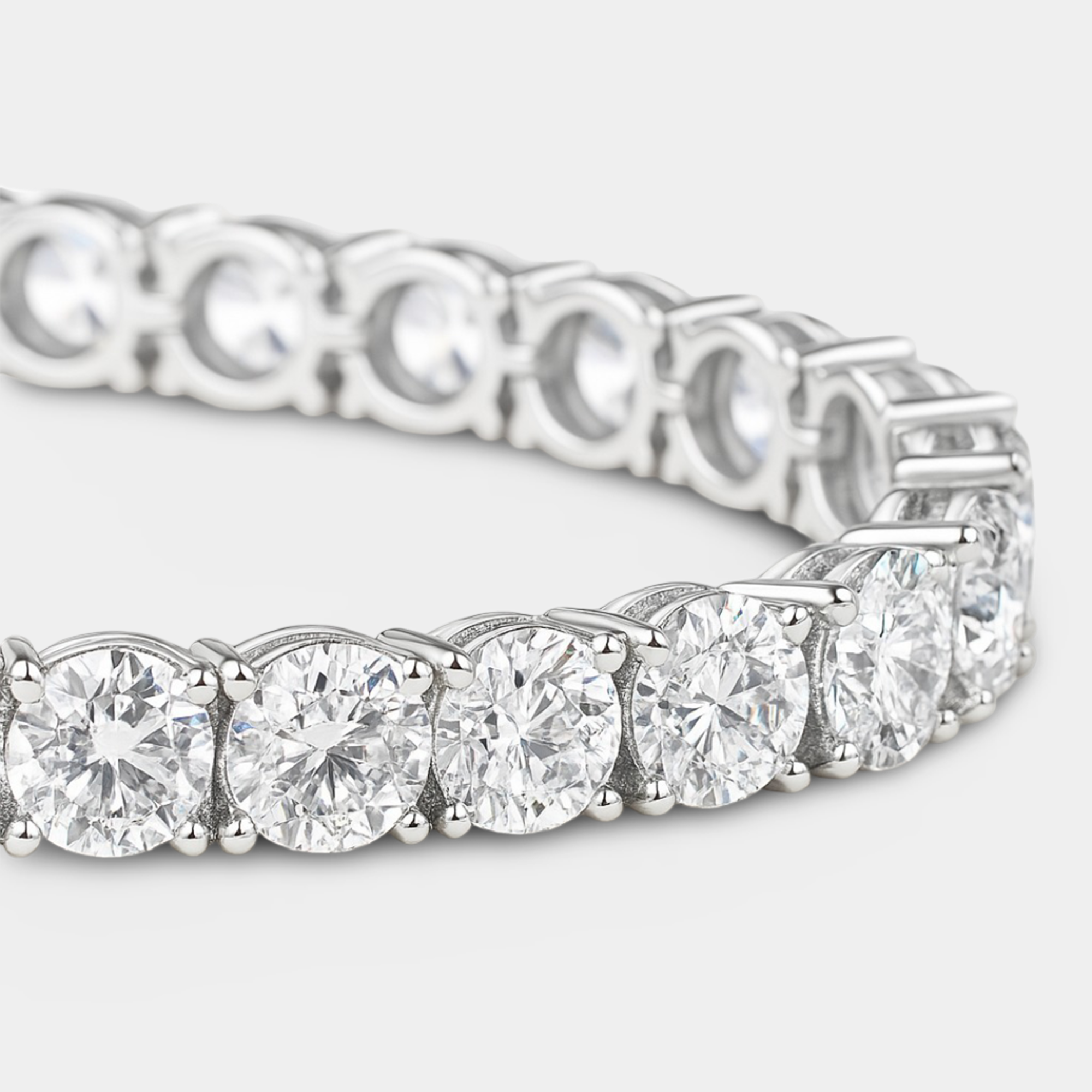 Moissanite Tennis Bracelet