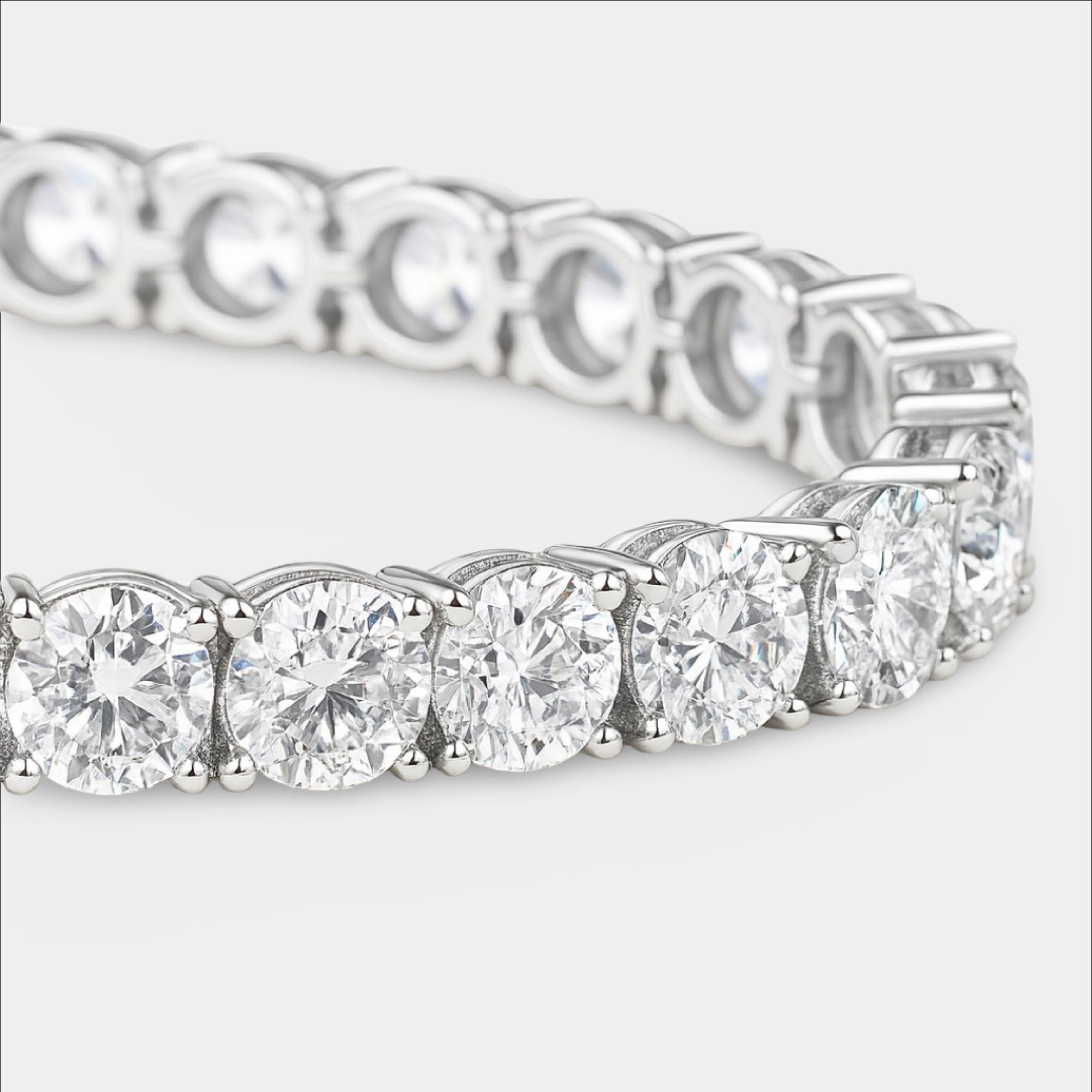 Moissanite Tennis Bracelet