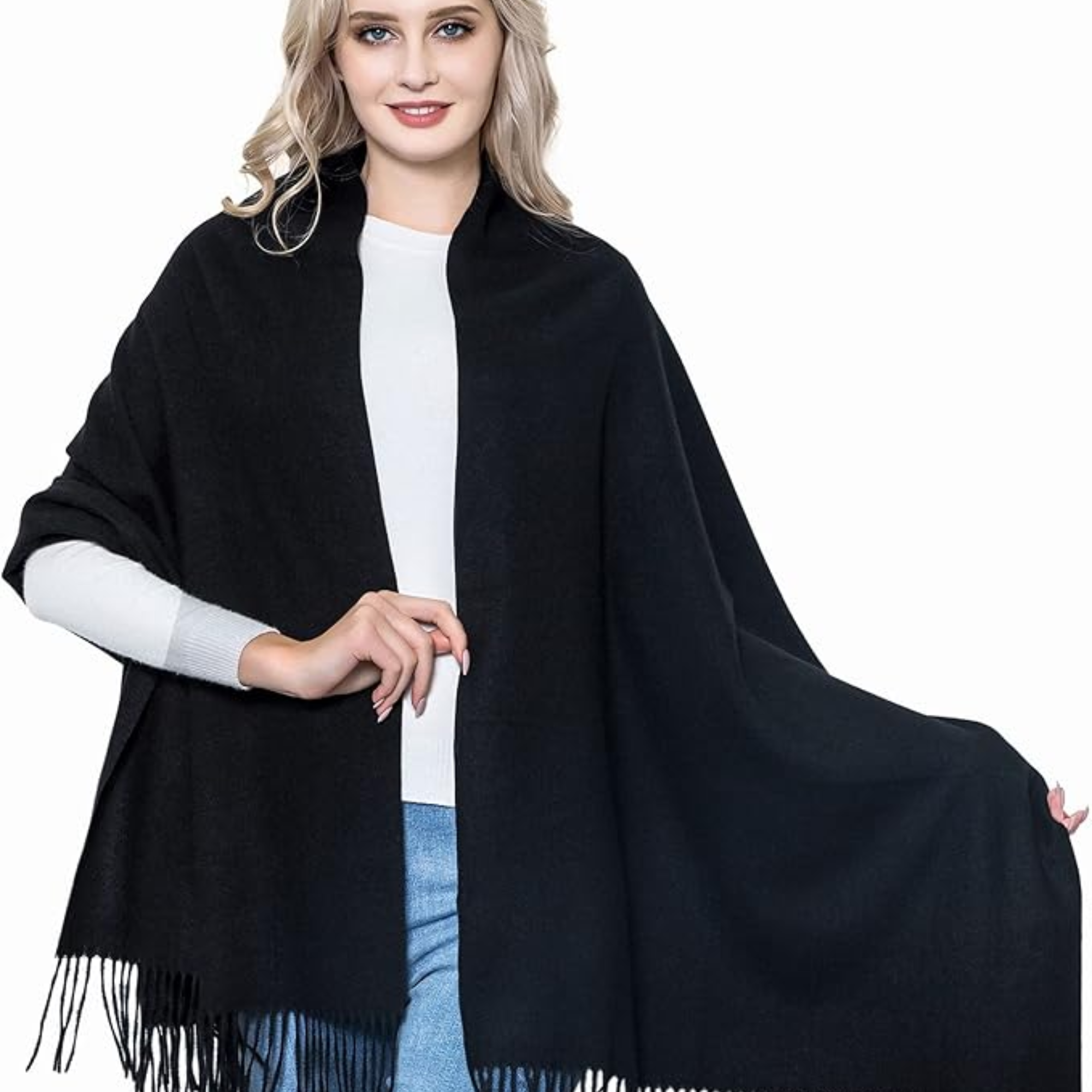 Winter Thick Wool Scarf Shawl