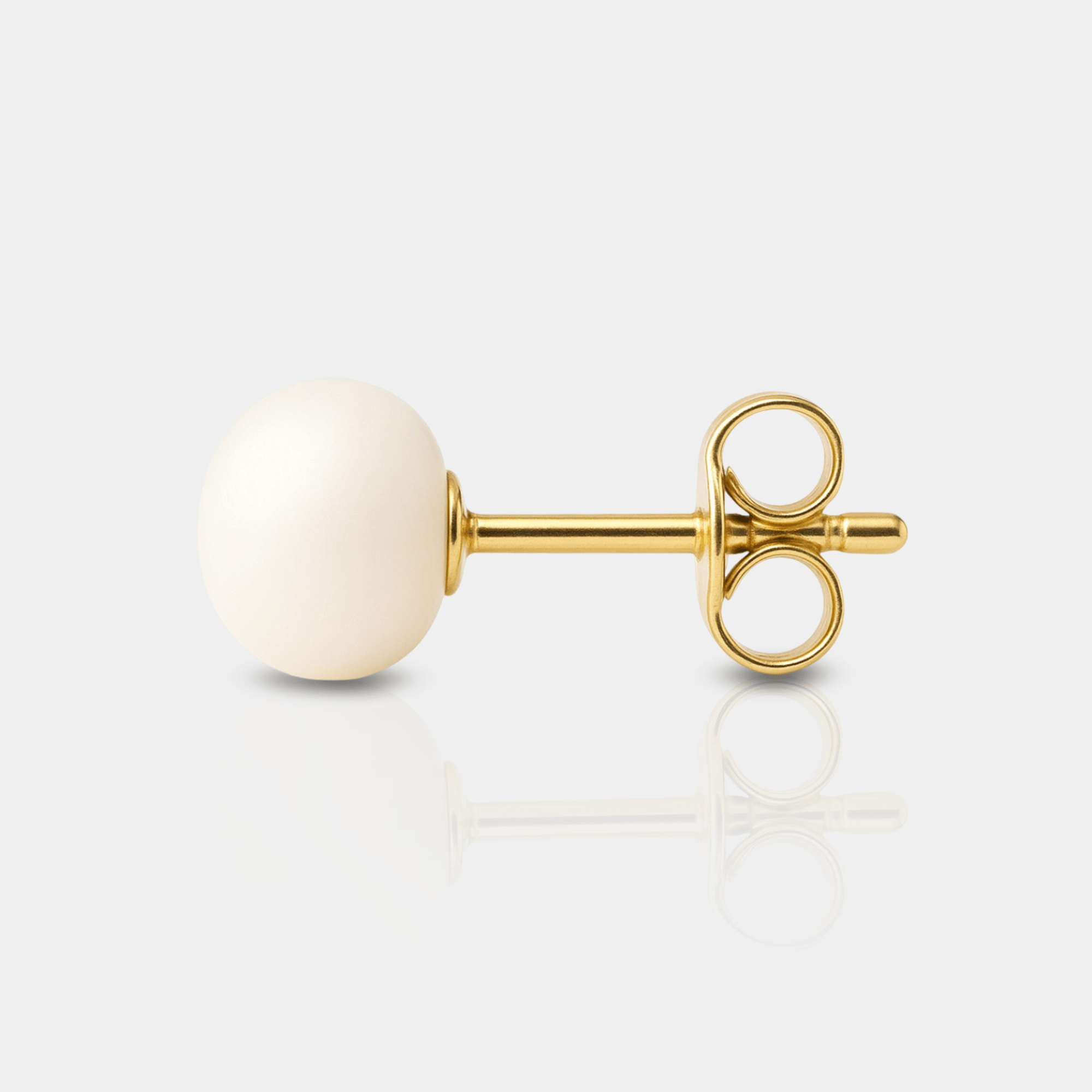 Audrey Freshwater Pearl Stud Earrings - MH ELEGANCE - Audrey Freshwater Pearl Stud Earrings -