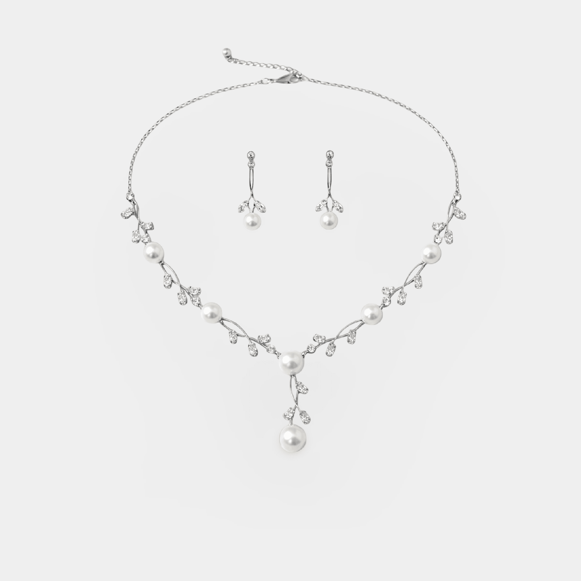 Aurora Bloom Luxury Bridal Jewelry Set - MH ELEGANCE - Aurora Bloom Luxury Bridal Jewelry Set -