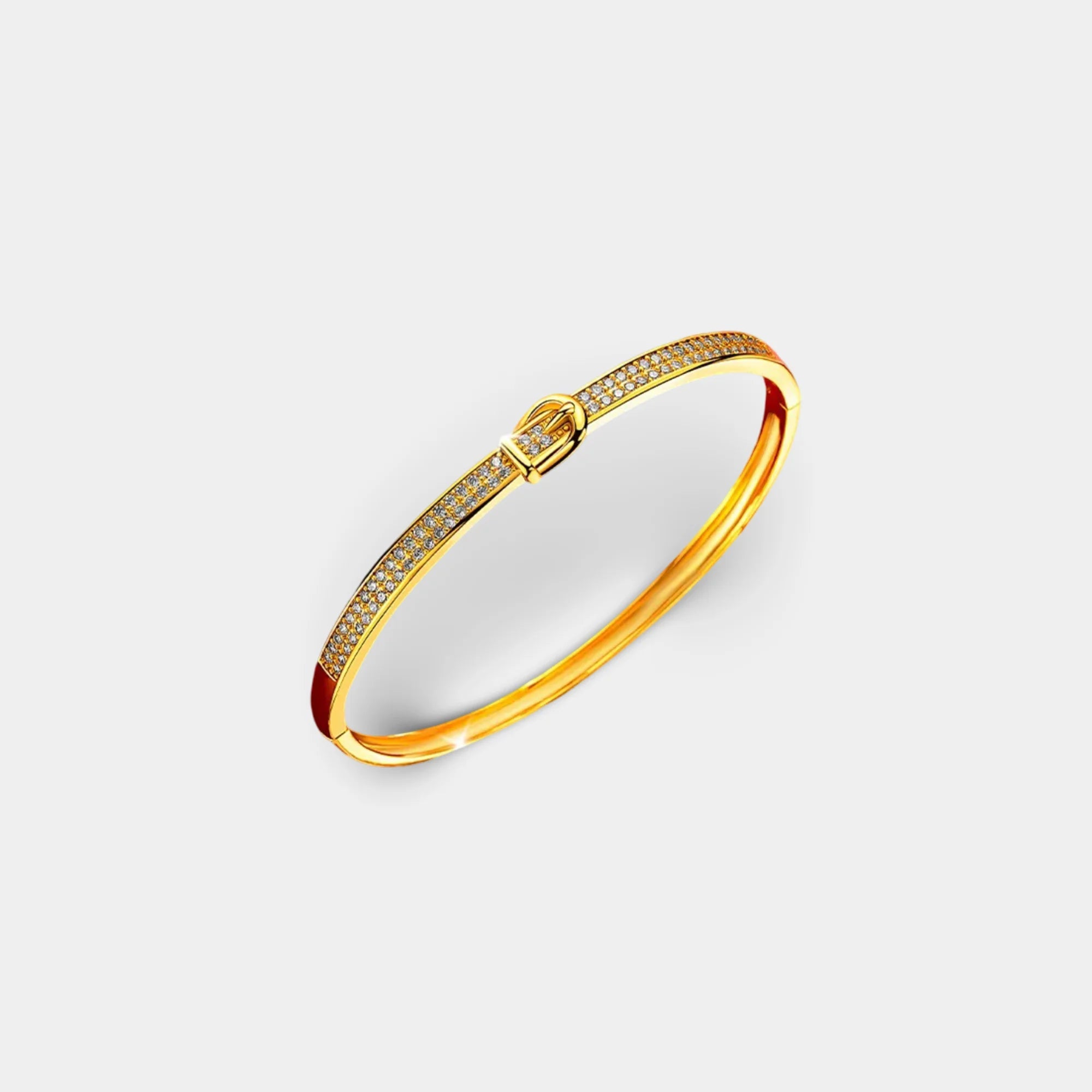 Buckle Bangle Bracelet - MH ELEGANCE - Buckle Bangle Bracelet -