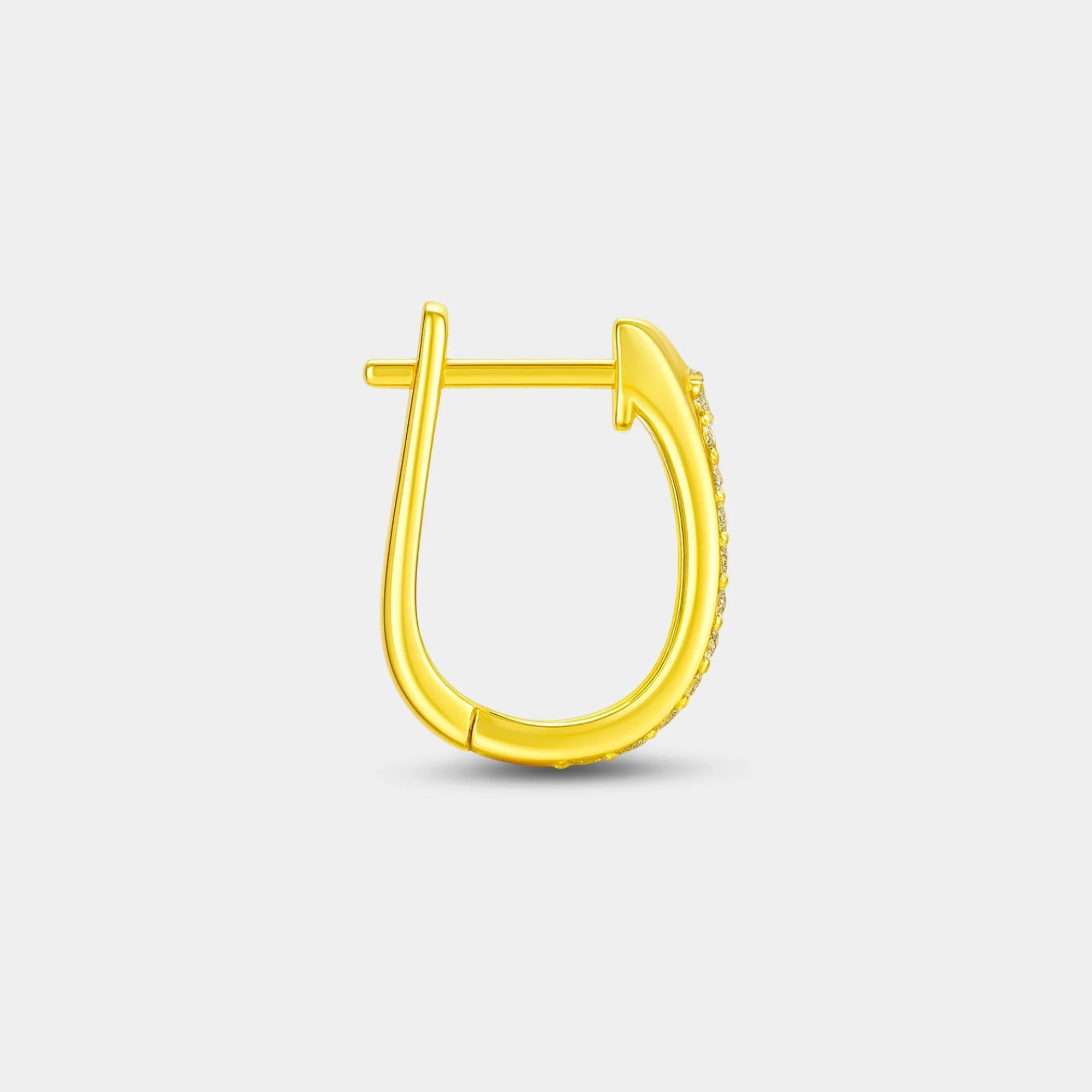 Chunky Shiny Hoops - MH ELEGANCE - Chunky Shiny Hoops -