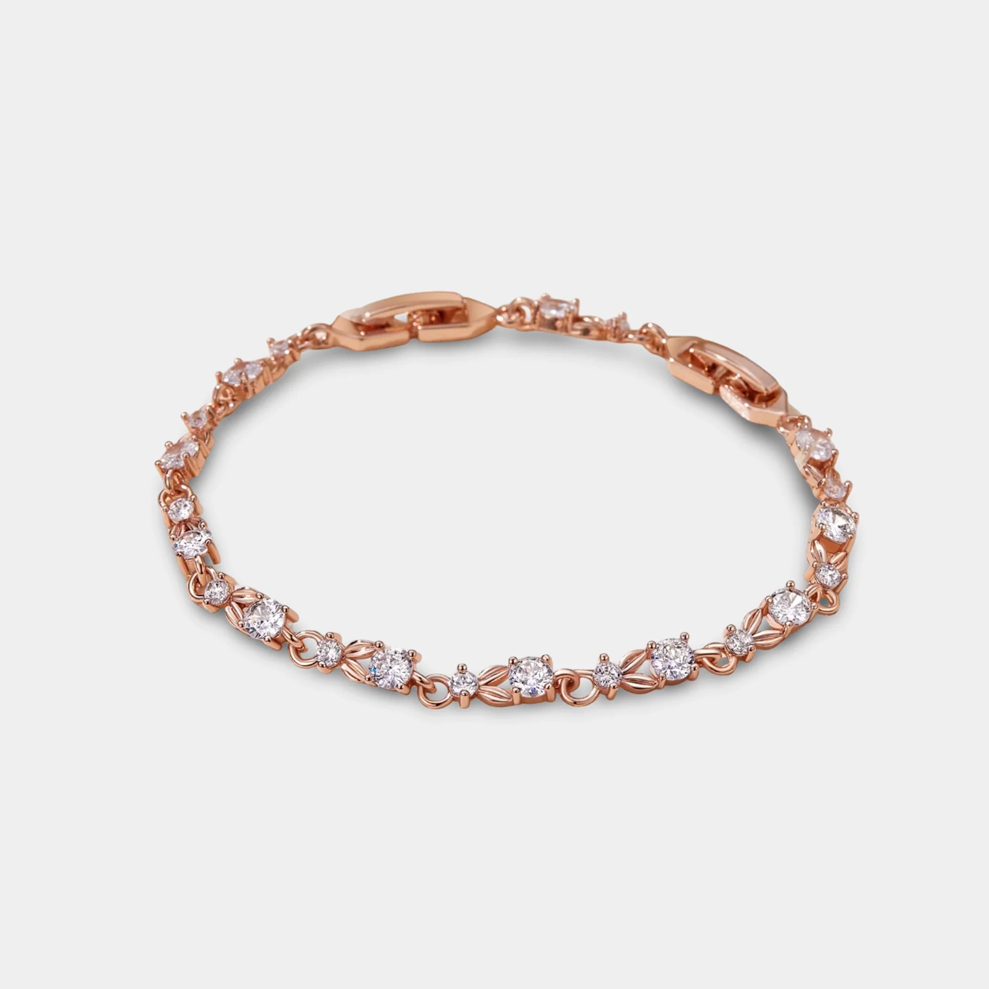Classic Adjustable Sparkle Bracelet - MH ELEGANCE - Classic Adjustable Sparkle Bracelet -