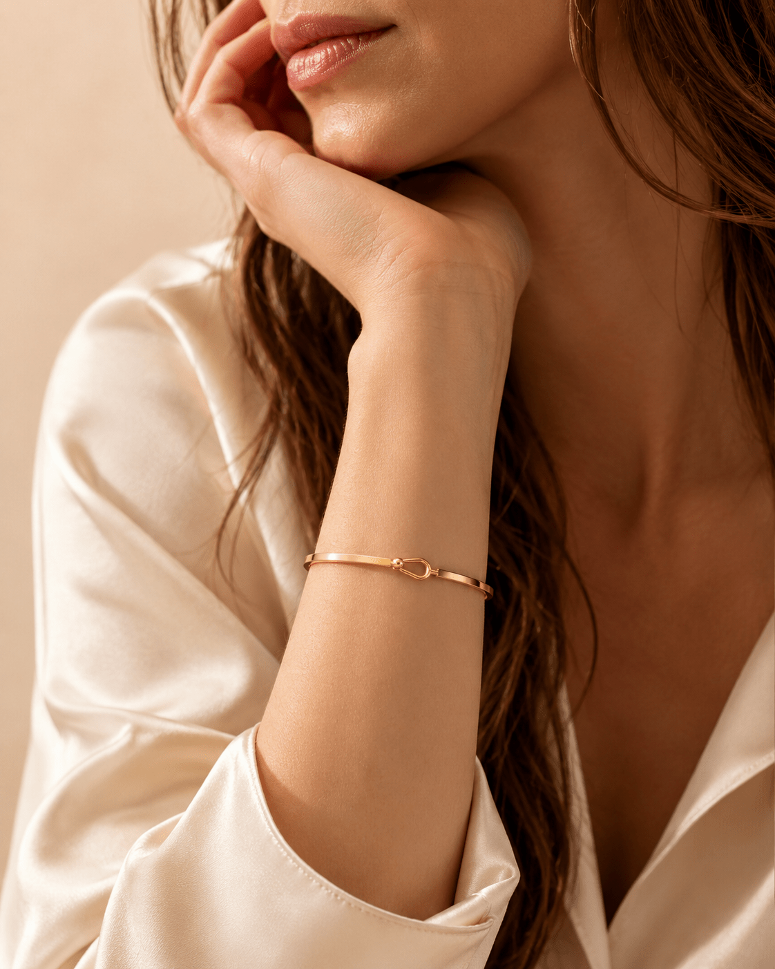 Dainty Gold Cuff Bracelet | Handmade Minimalist Luxury | Everyday Elegance - MH ELEGANCE - Dainty Gold Cuff Bracelet | Handmade Minimalist Luxury | Everyday Elegance - Bracelet