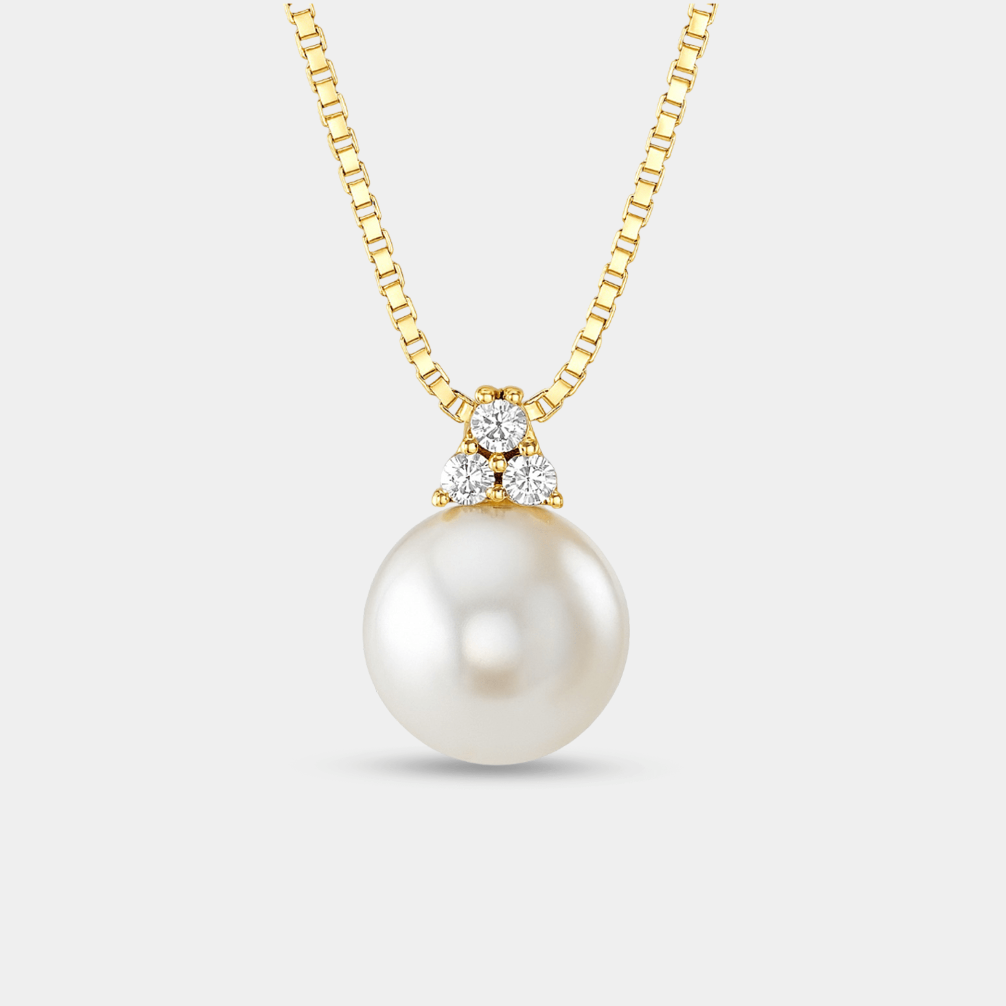Golden Dawn Freshwater Pearl Pendant - MH ELEGANCE - Golden Dawn Freshwater Pearl Pendant - MH ELEGANCE -