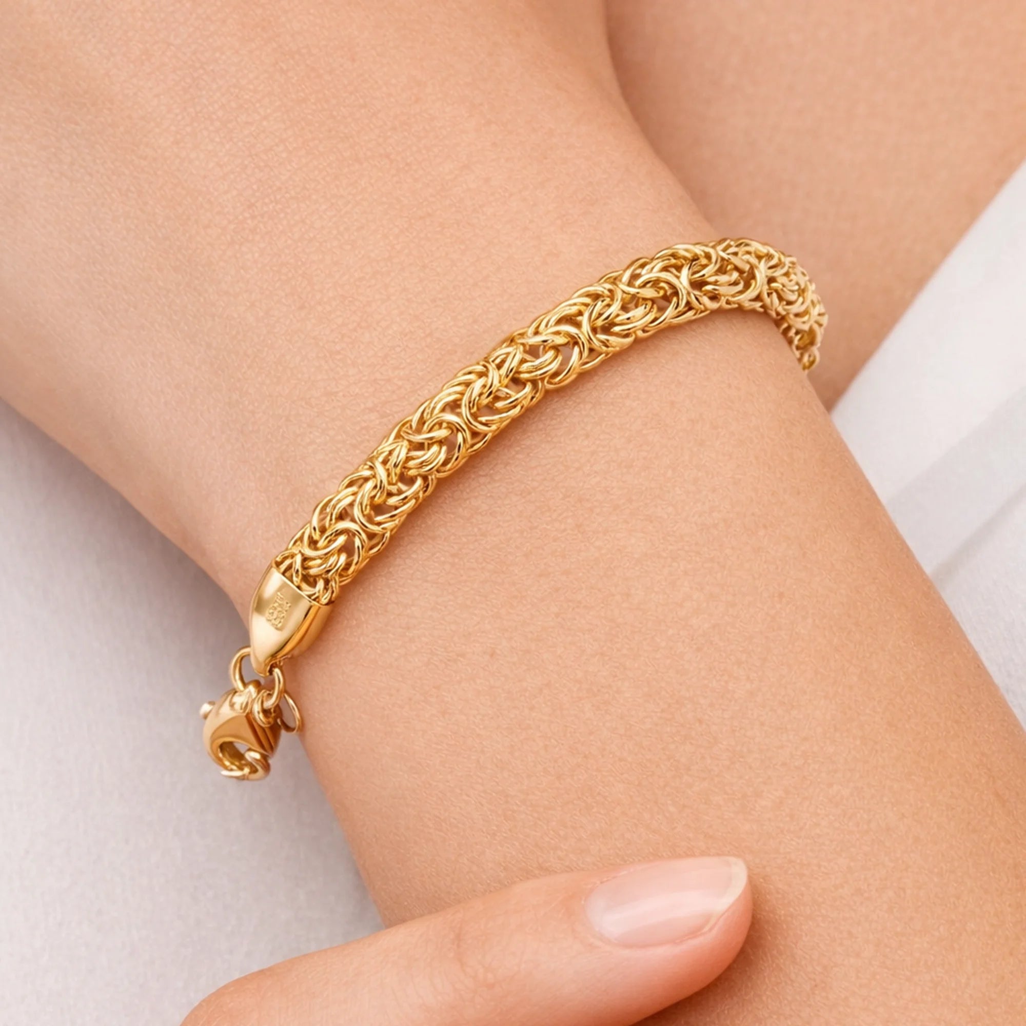 Handcrafted Byzantine Bracelet - MH ELEGANCE - Handcrafted Byzantine Bracelet -