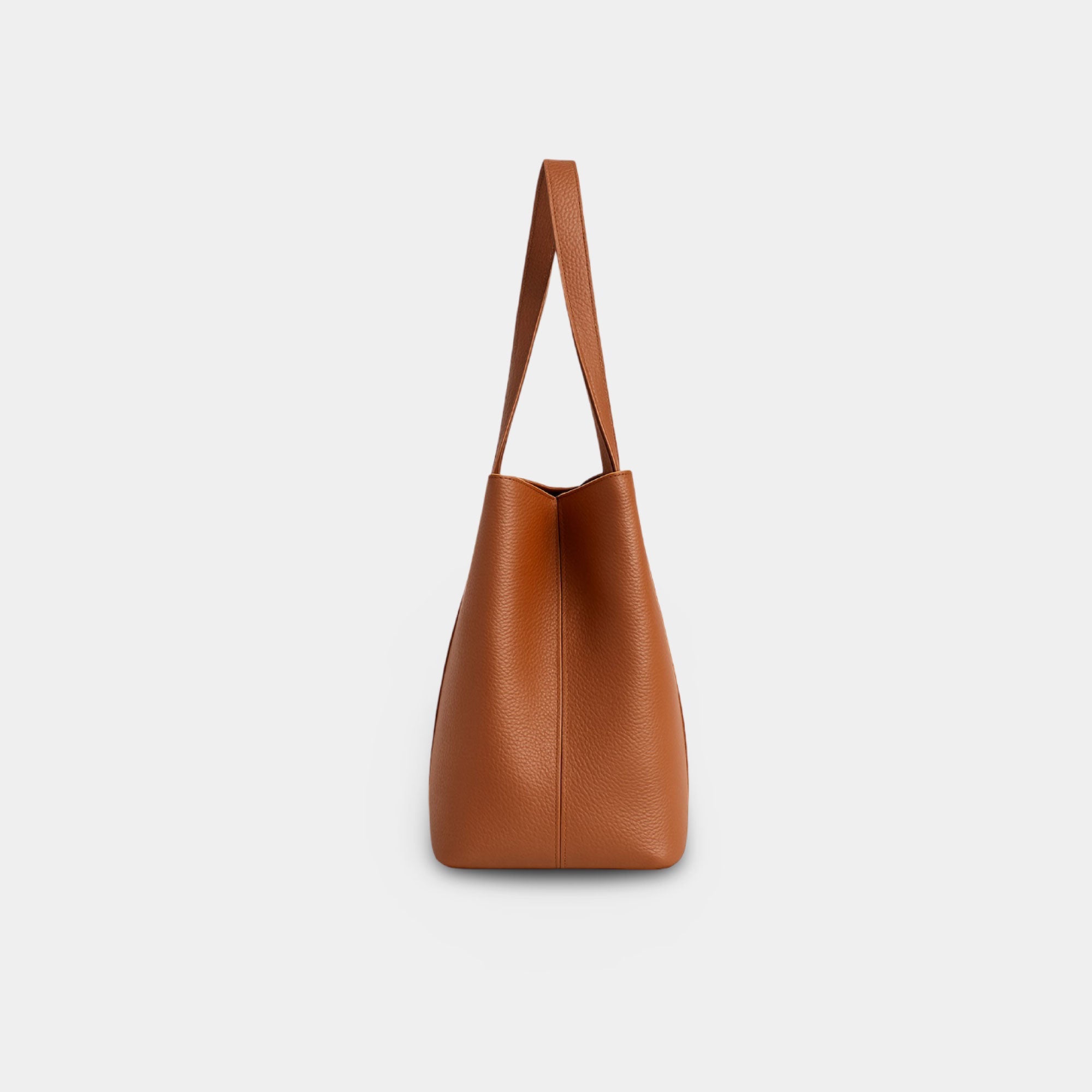 Leather Laptop Tote Bag - MH ELEGANCE - Leather Laptop Tote Bag -